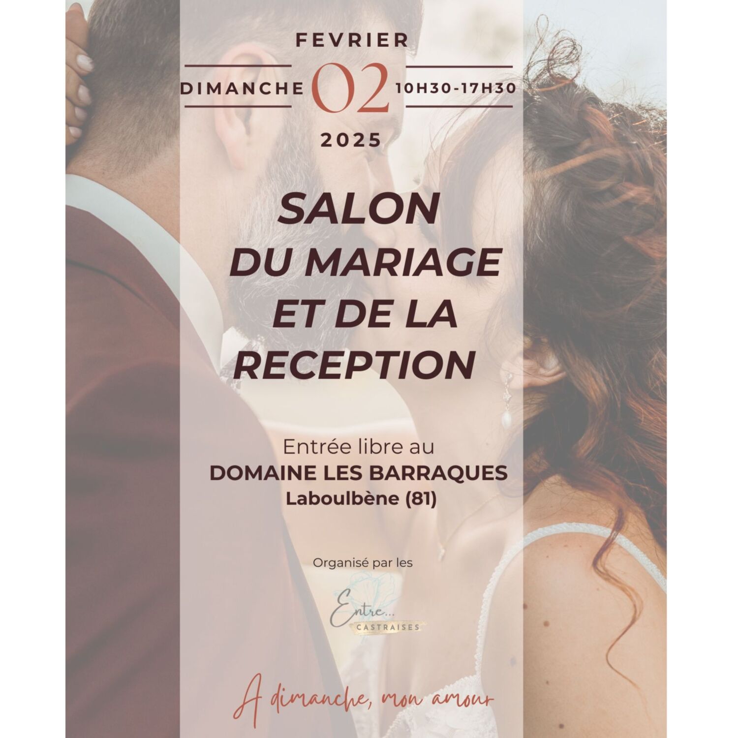 Podcast de l'émission 100% chez vous : Salon du Mariage