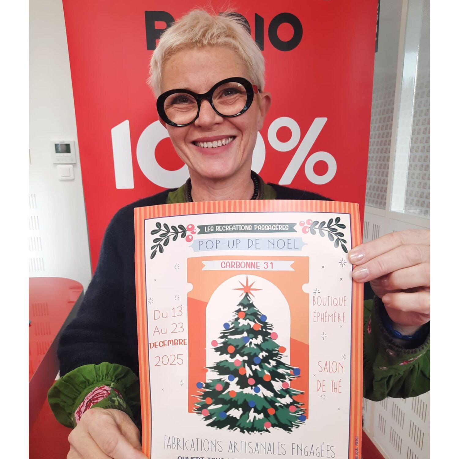 POP UP de NOEL à CARBONNE- Delphine sur 100%