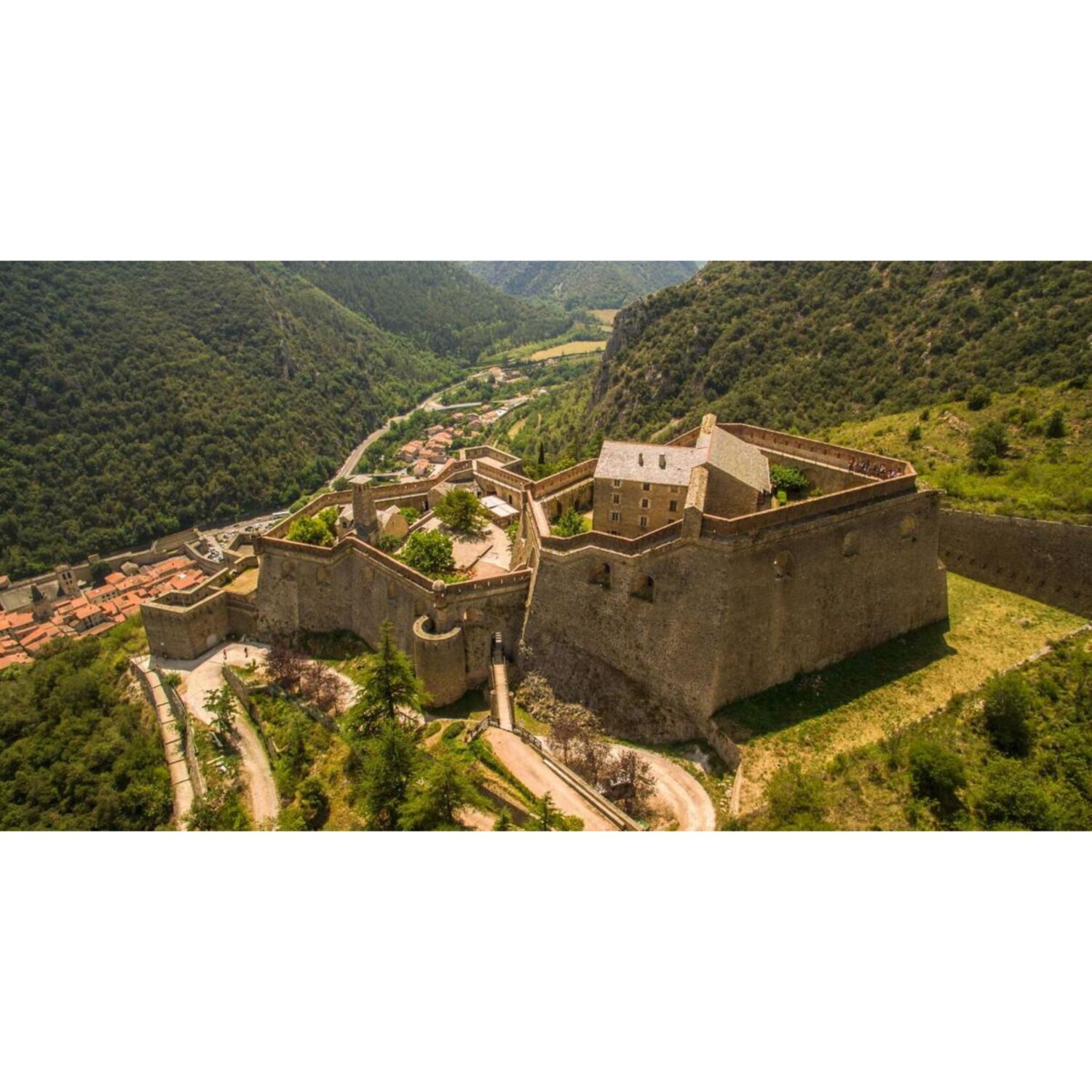 La balade du jour sur 100% radio au Fort de Libéria en Pays Catalan