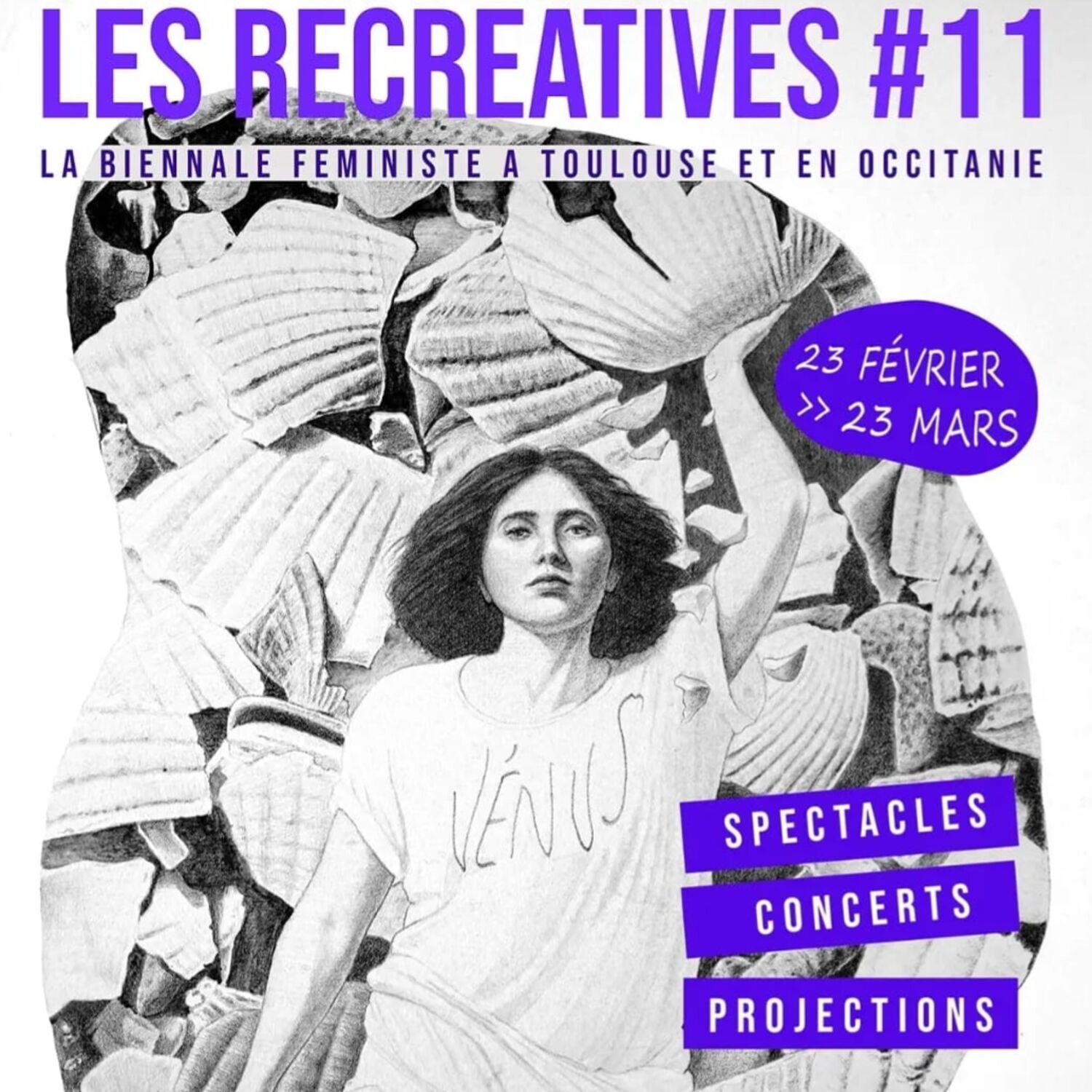 LES RECREATIVES- Un festival tourné vers LES FEMMES- Danielle de...