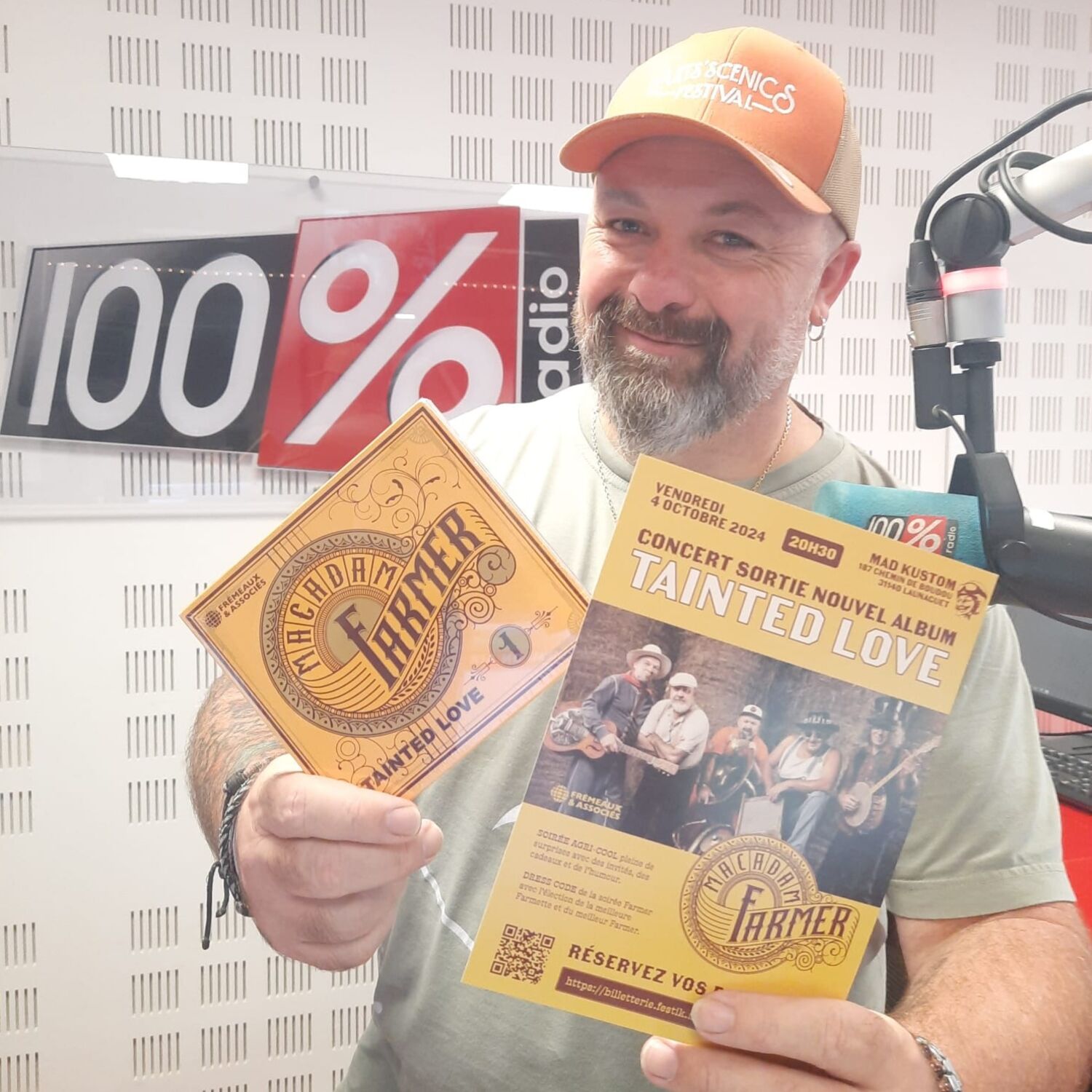MACADAM FARMER en concert- Jean-Phi sur 100%
