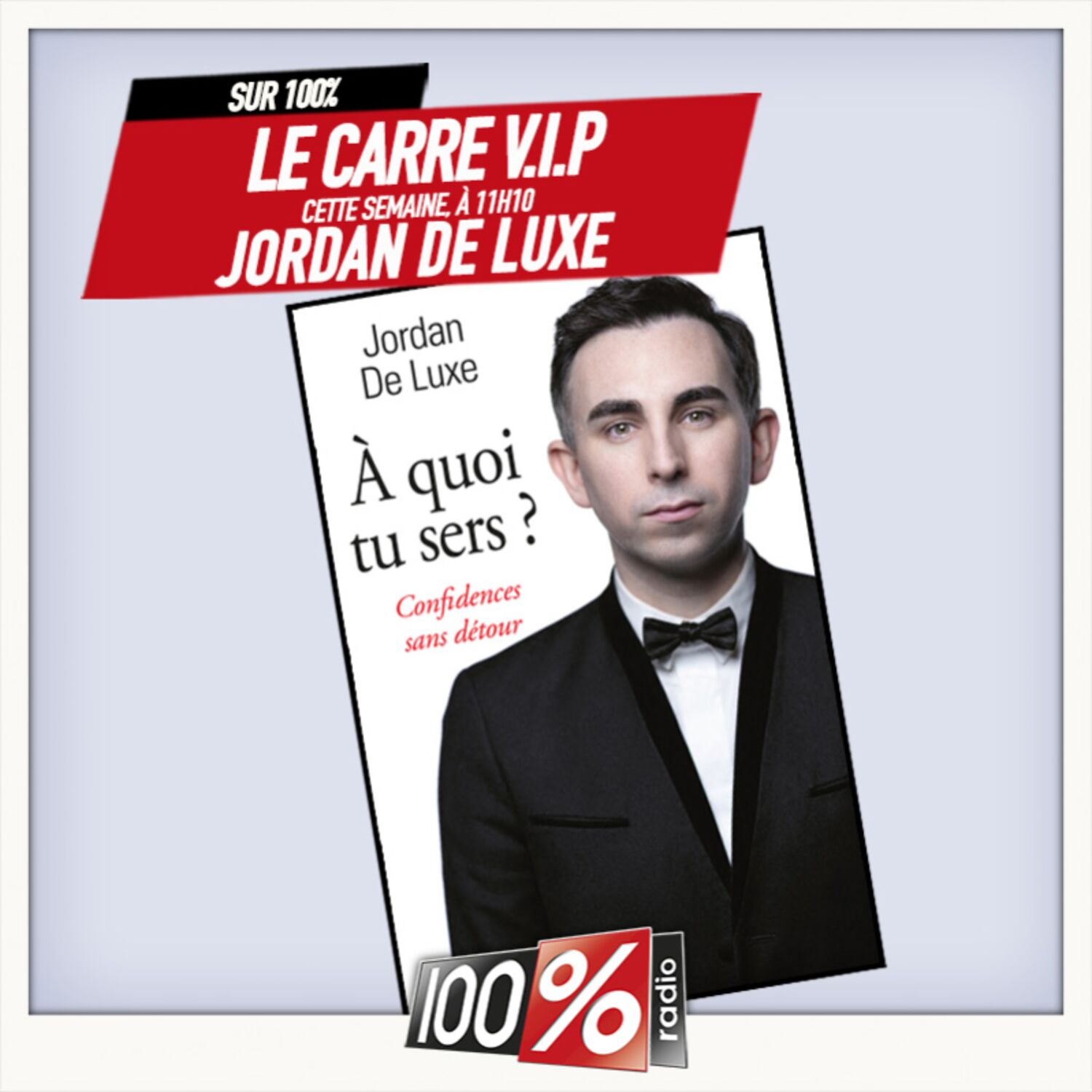 Le carré VIP  sur 100%  avec Jordan De Luxe du 13/05/2024