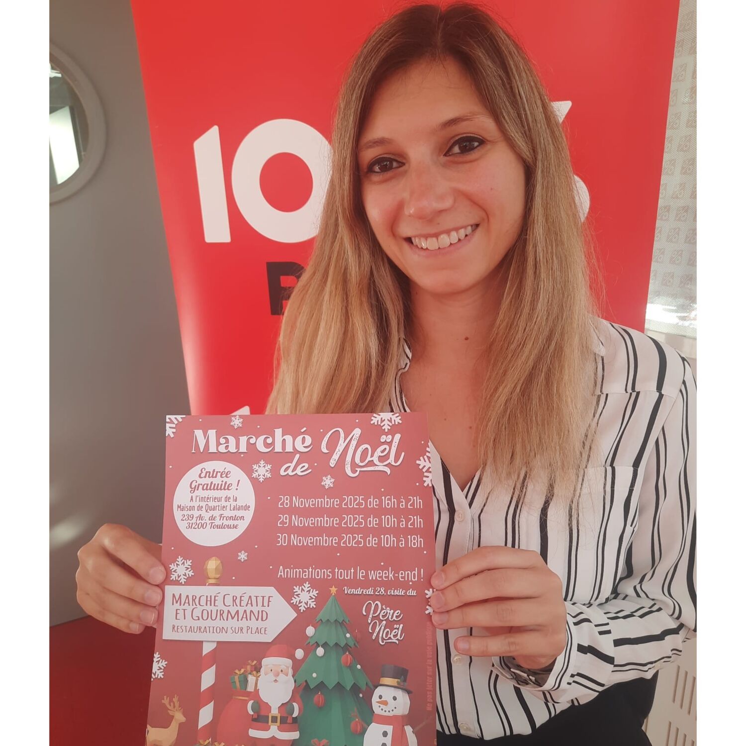 MARCHE DE NOEL à LALANDE- Cynthia sur 100%