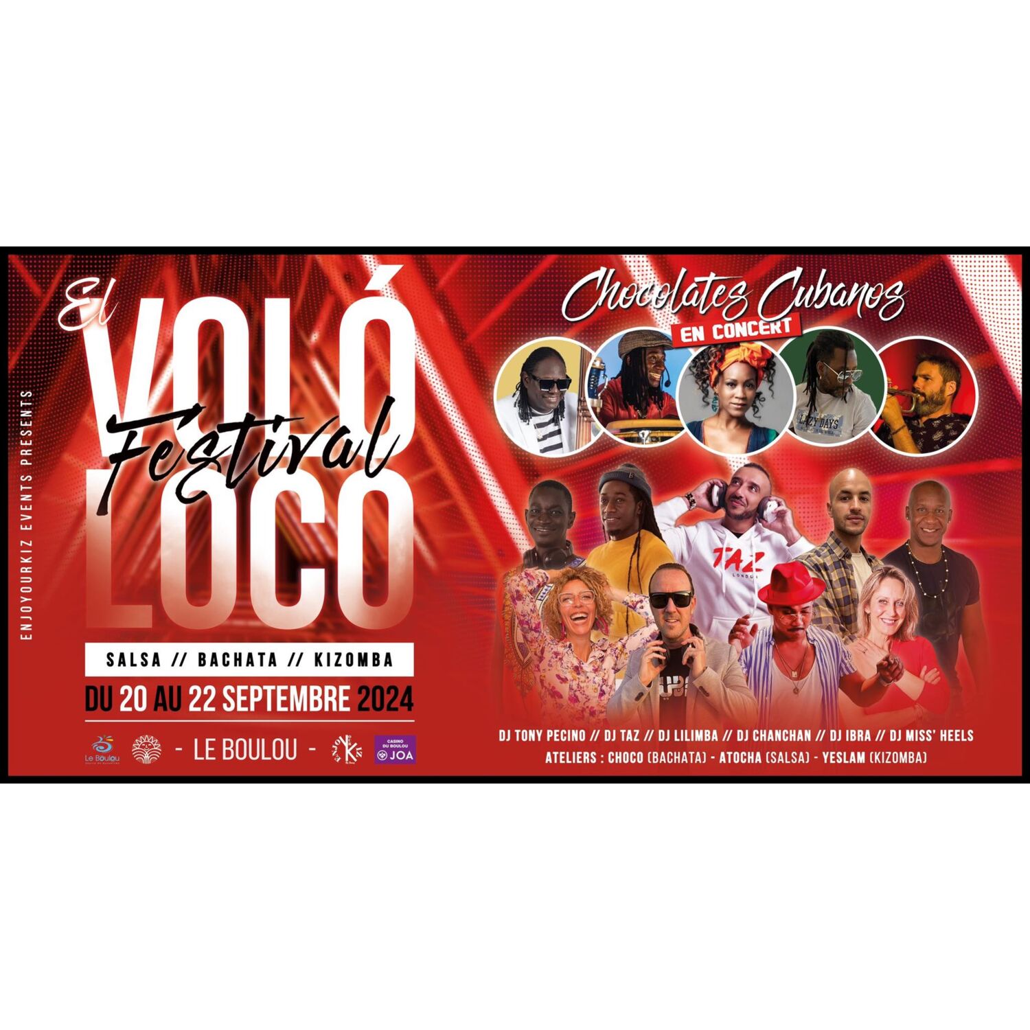 100% chez vous dans les  P.O avec PHILIPPE : Festival El Volo Loco...