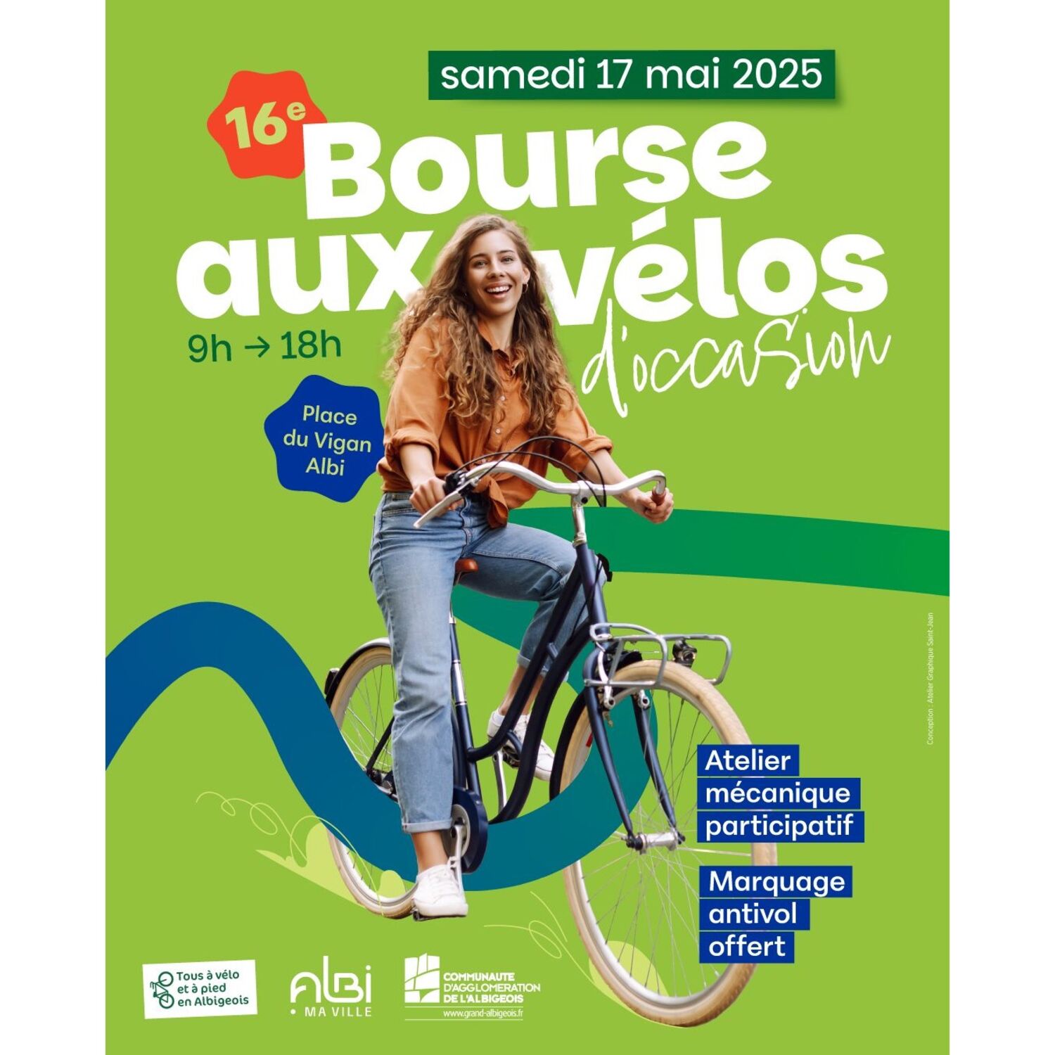 Podcast de l'émission 100% chez vous avec la Bourse aux vélos...