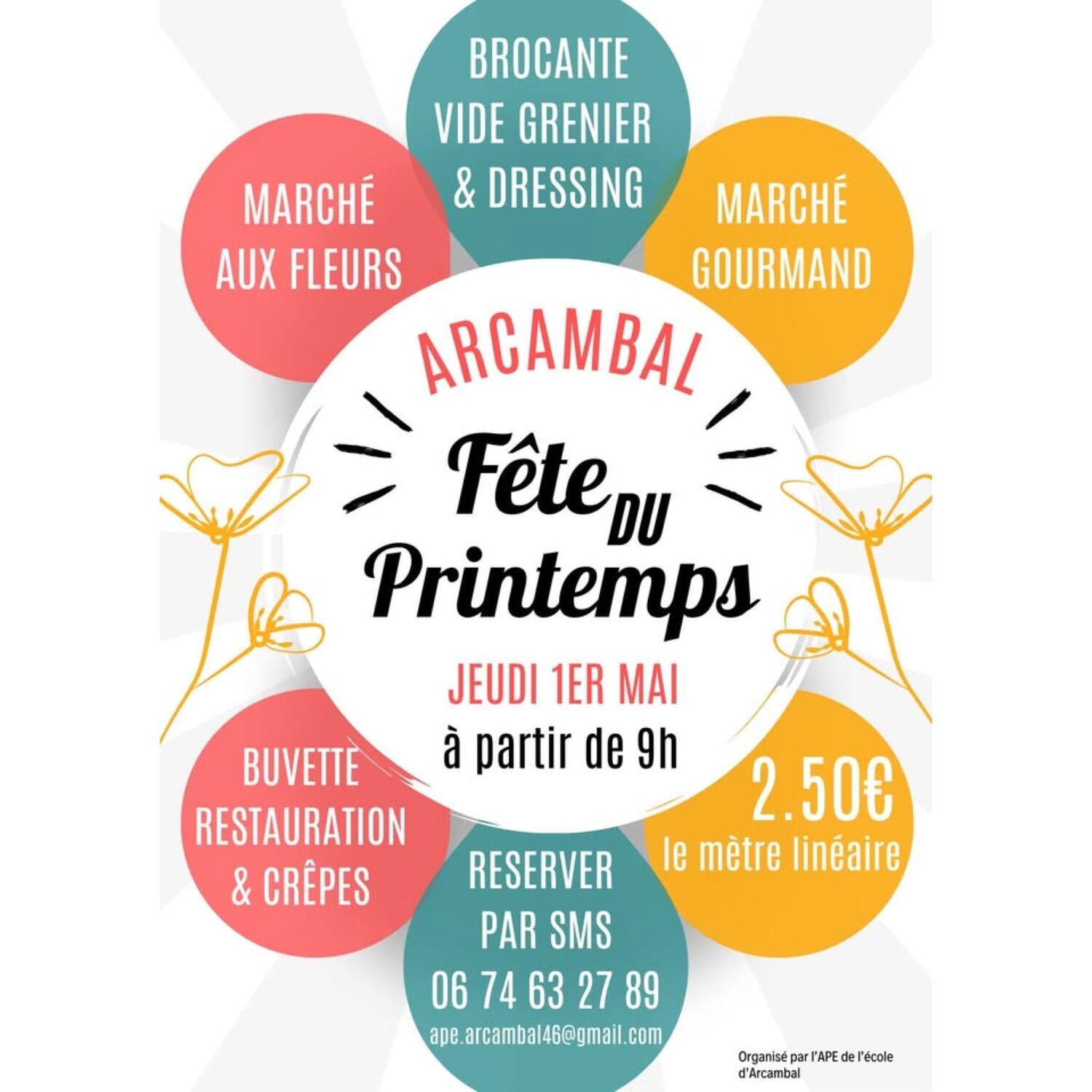 Podcast de l'émission 100% chez vous avec la Fête du printemps à Arcambal