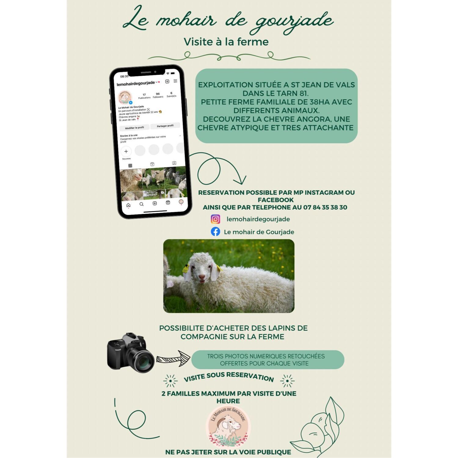 Podcast de l'émission 100% chez vous : Le mohair de gourjade -...