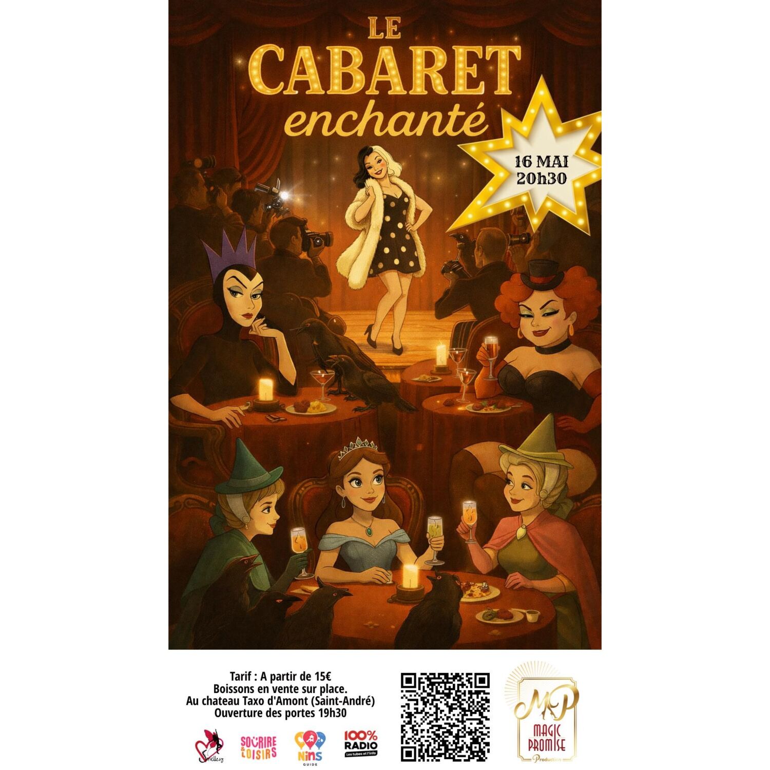 100% chez vous dans les PO avec Philippe : Le cabaret enchanté le 16 mai 2026