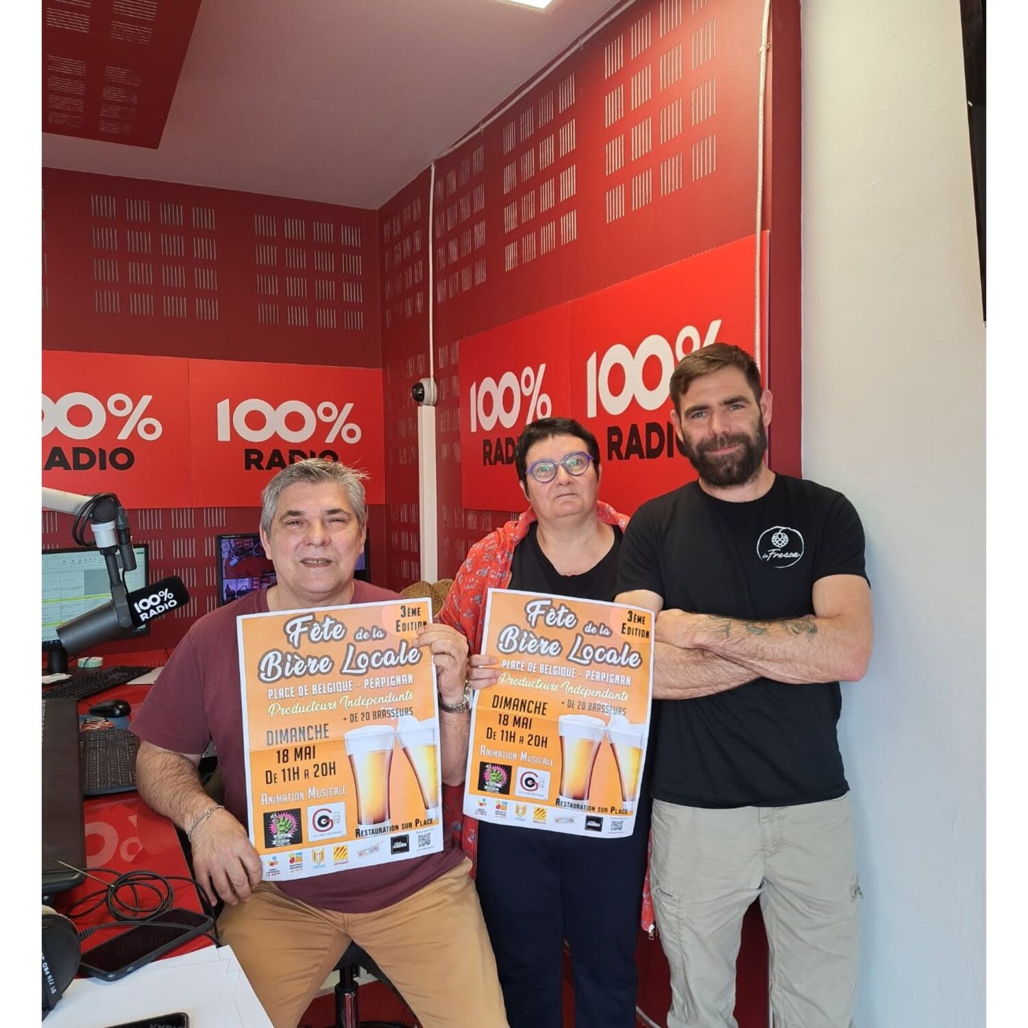 100% chez vous dans les P.O avec PHILIPPE : Fête de la bière place...