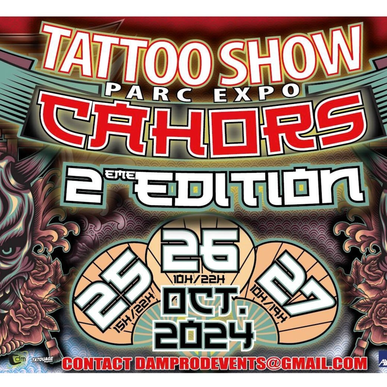 Podcast de l'émission 100% chez vous avec Cahors tattoo show