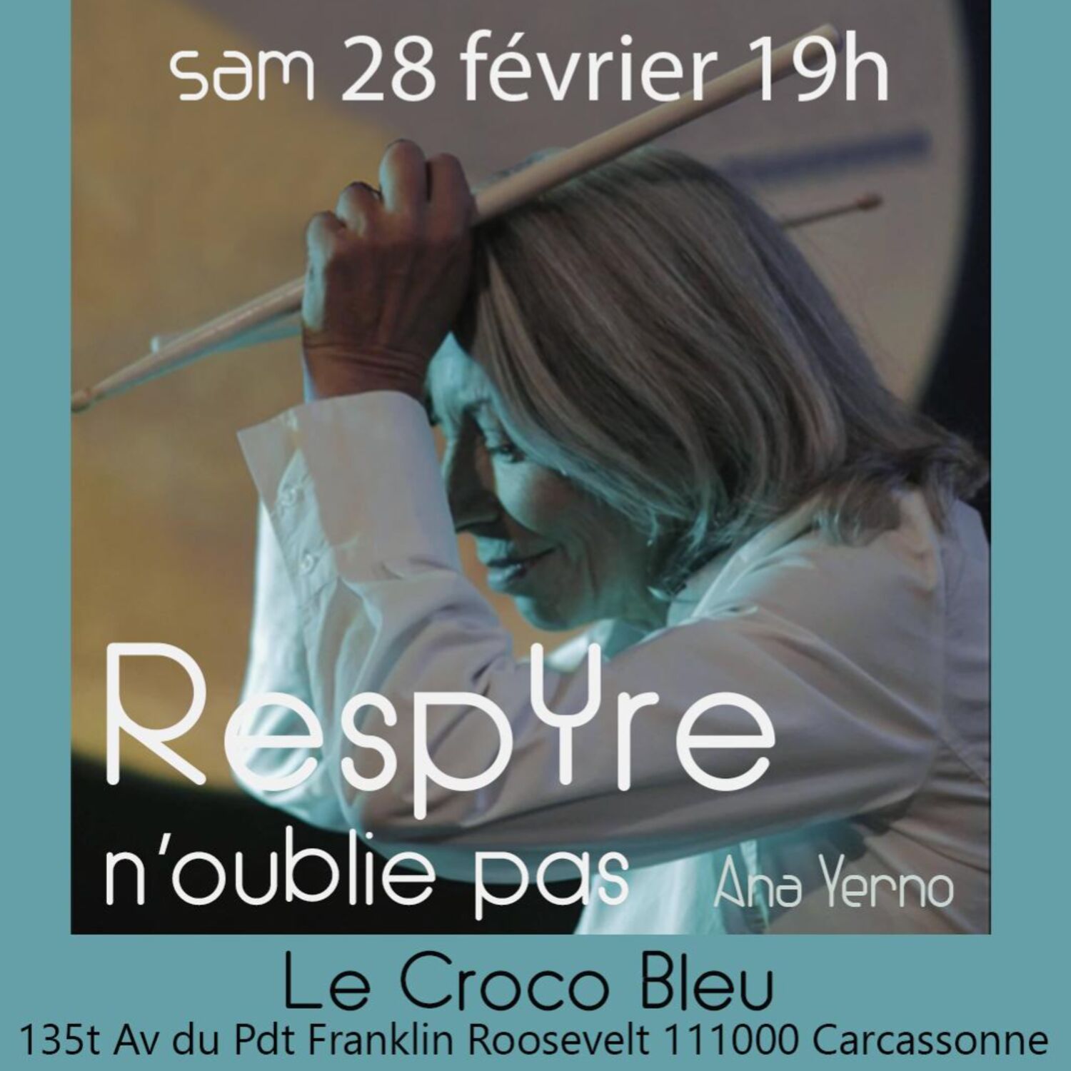 RESPYRE à Carcassonne- Ana Yerno sur 100%