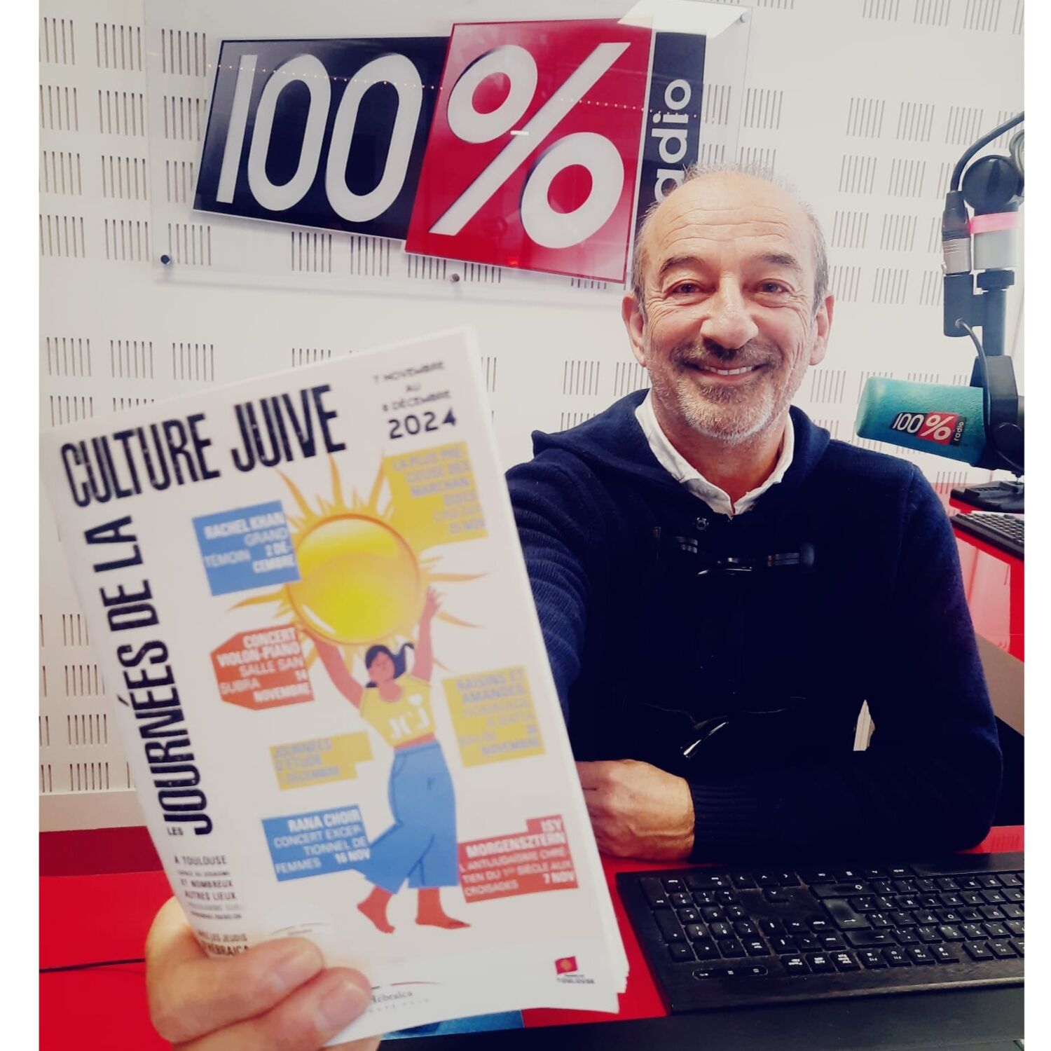 JOURNEES DE LA CULTURE JUIVE- Pierre Lasri sur 100%