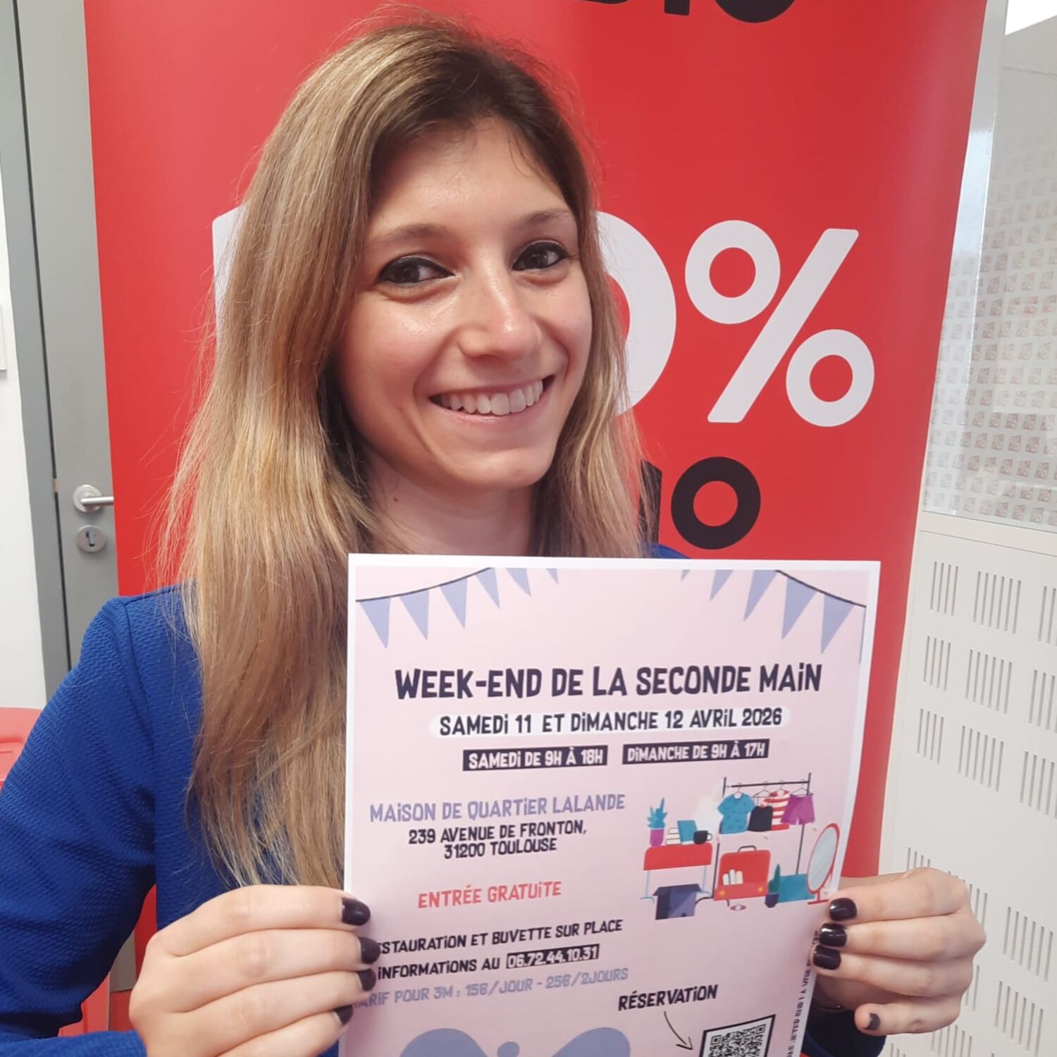 WEEK-END de la SECONDE MAIN à Lalande- Cynthia sur 100%