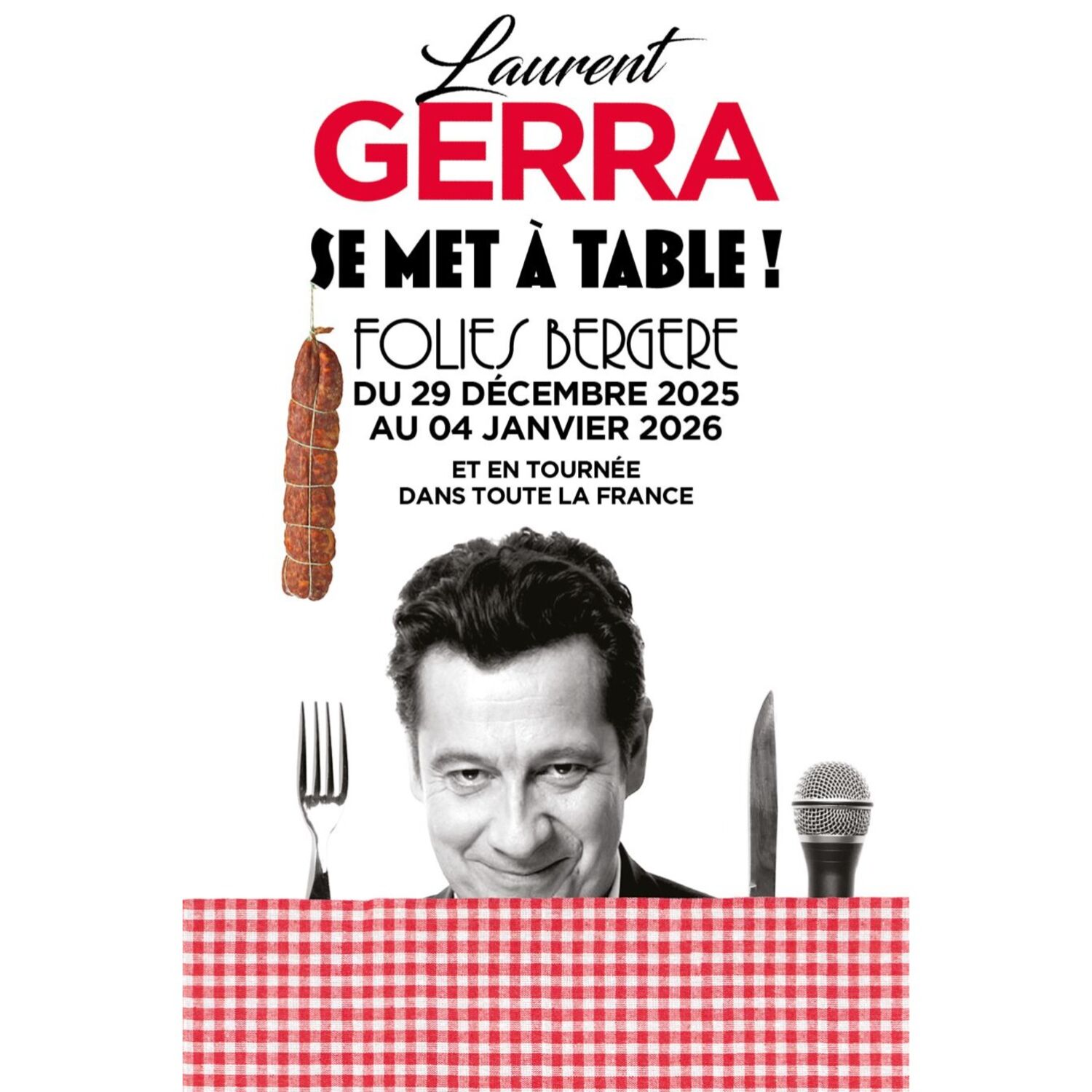 LAURENT GERRA se met à table- sur 100%