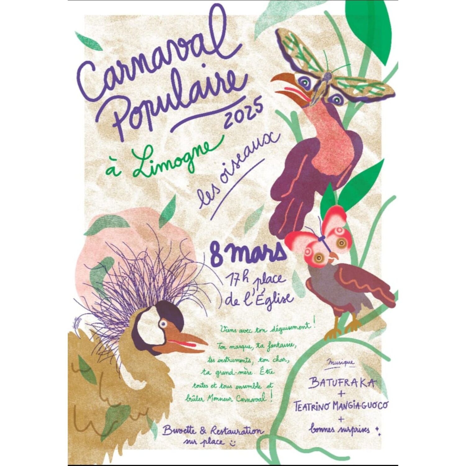 Podcast de l'émission 100% chez vous avec Le Carnaval de Limogne