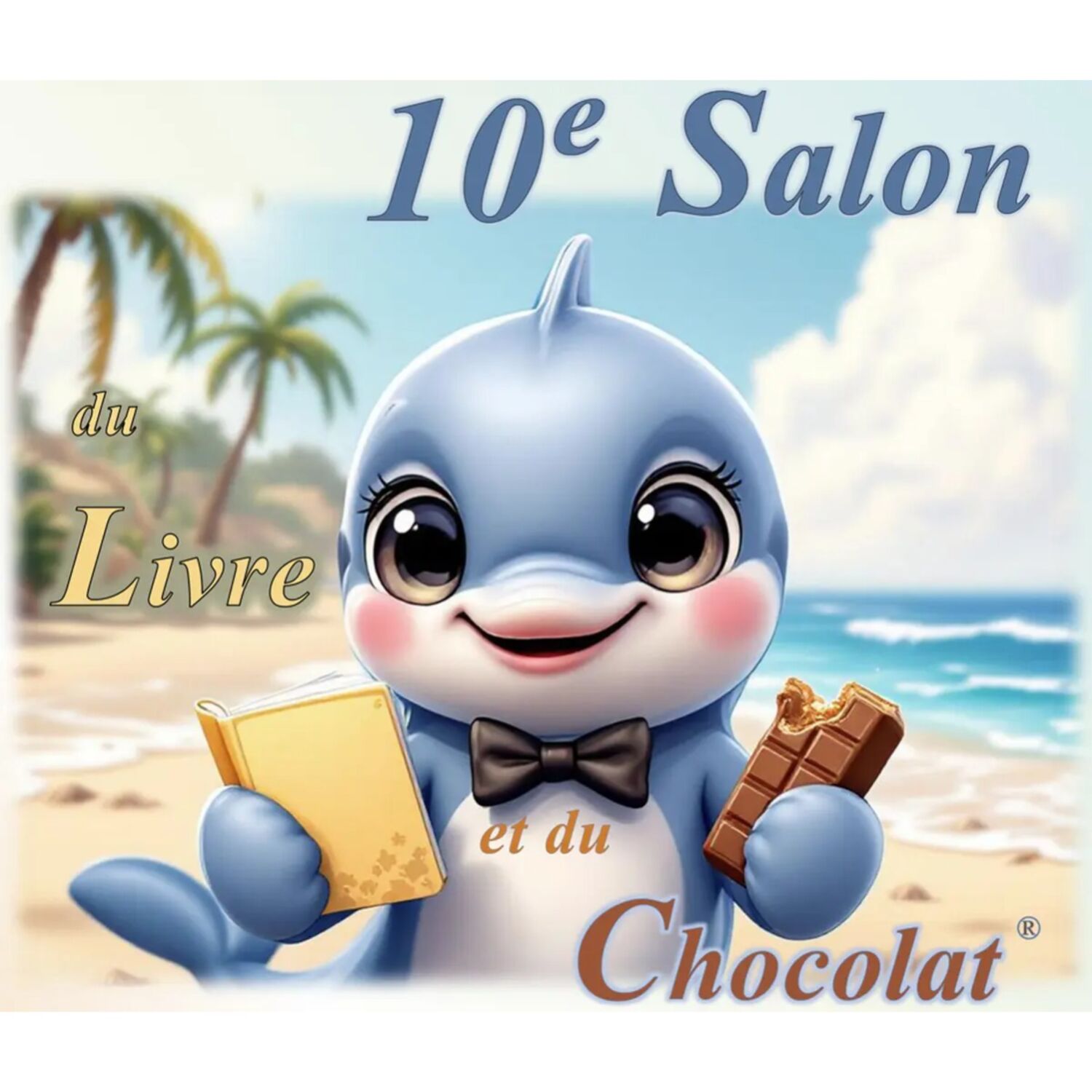 100% chez vous dans les PO au salon du livre et du chocolat