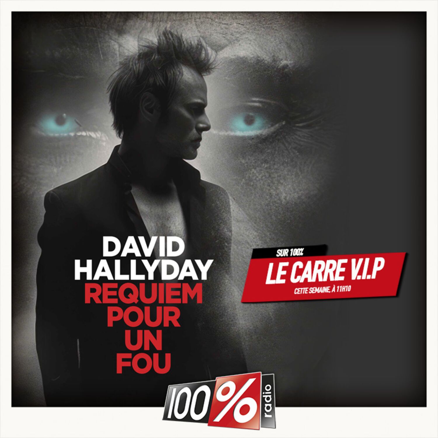 Le carré VIP  sur 100%  avec David Hallyday du 27/06/2024