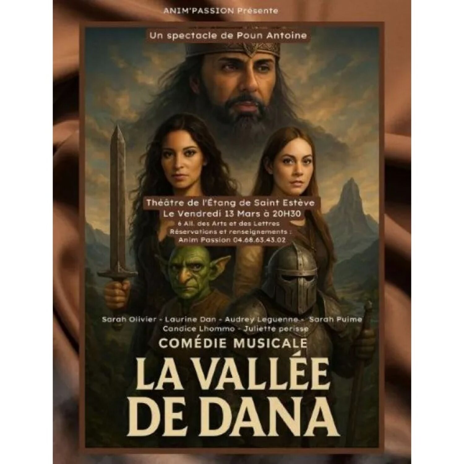 100% chez vous dans les PO avec Philippe : la vallée de Dana au théâtre  de l'étang à St Estève le 1