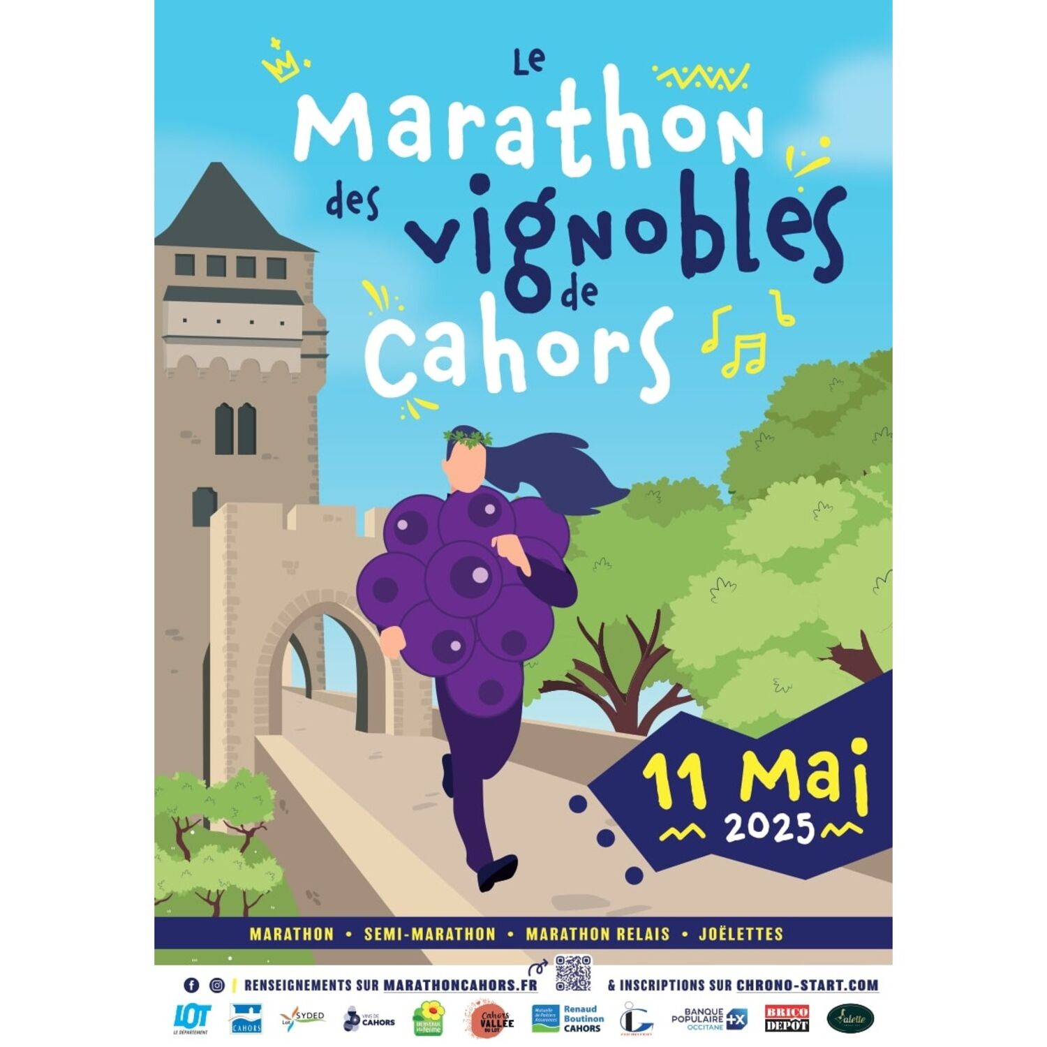 Podcast de l'émission 100% chez vous avec le Marathon des vignobles...