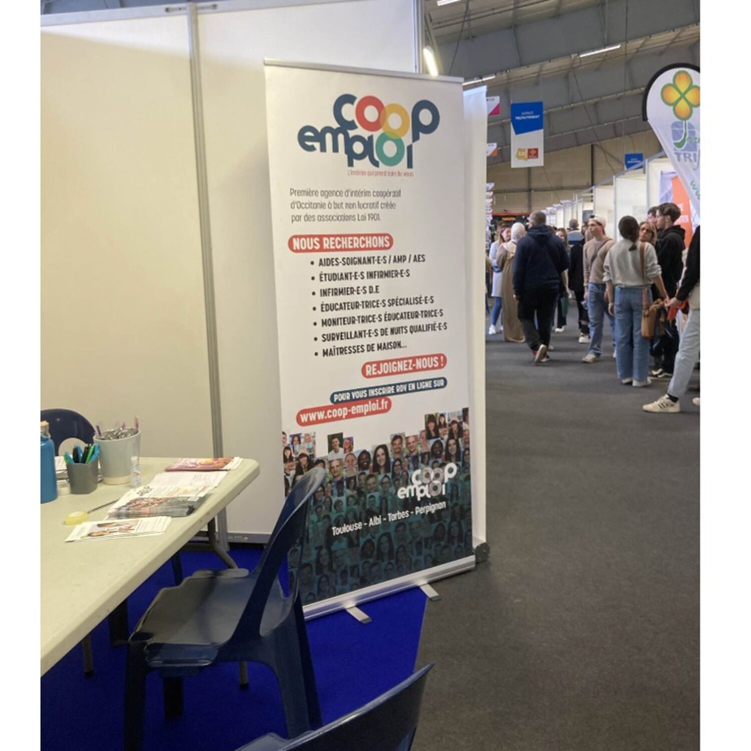 Podcast de l'émission 100% chez vous : COOP EMPLOI  au Salon TAF à...