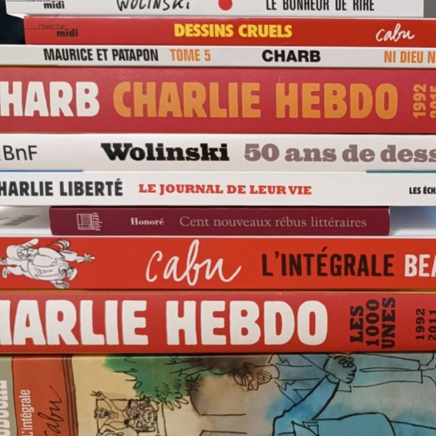 Podcast de l'émission 100% chez vous Hommage à Charlie Hebdo