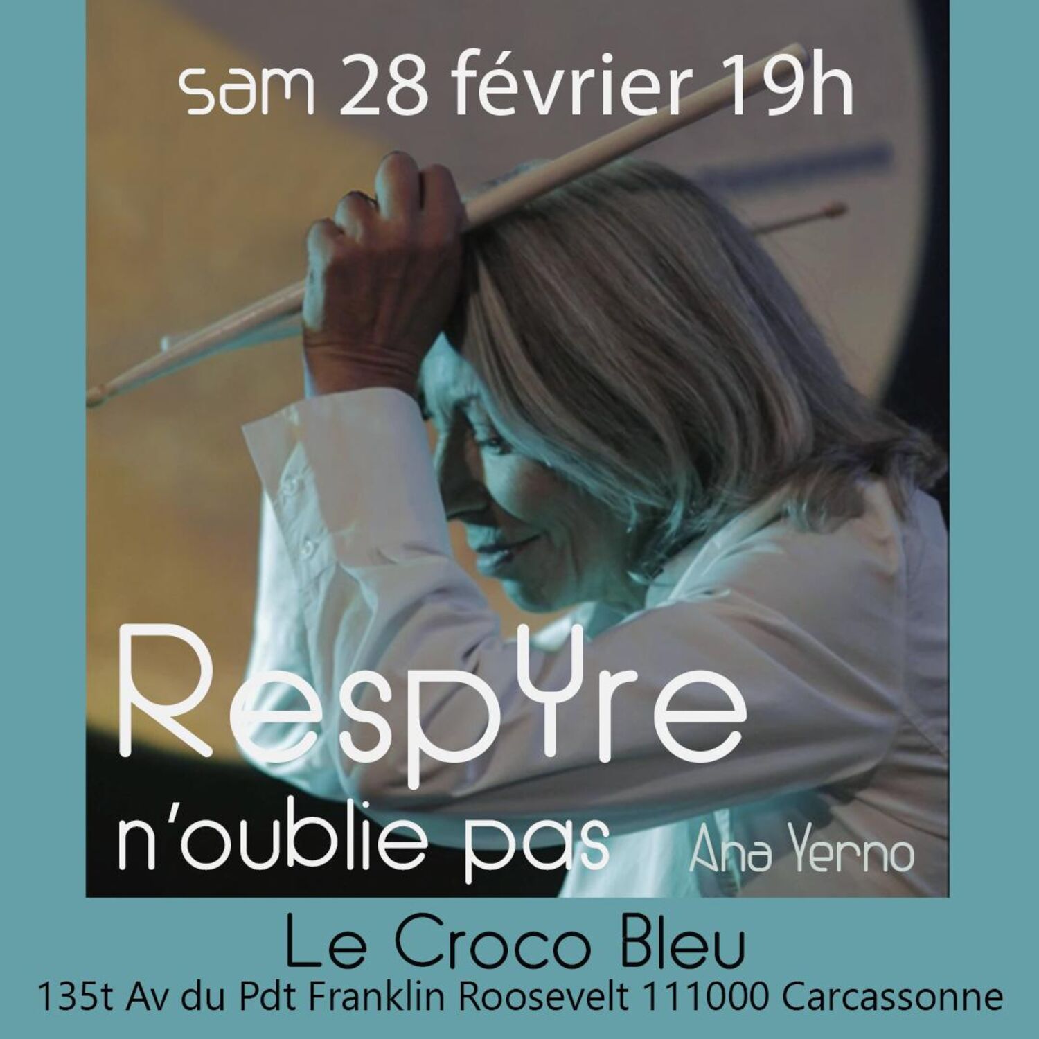 RESPYRE à Carcassonne- Ana Yerno sur 100%