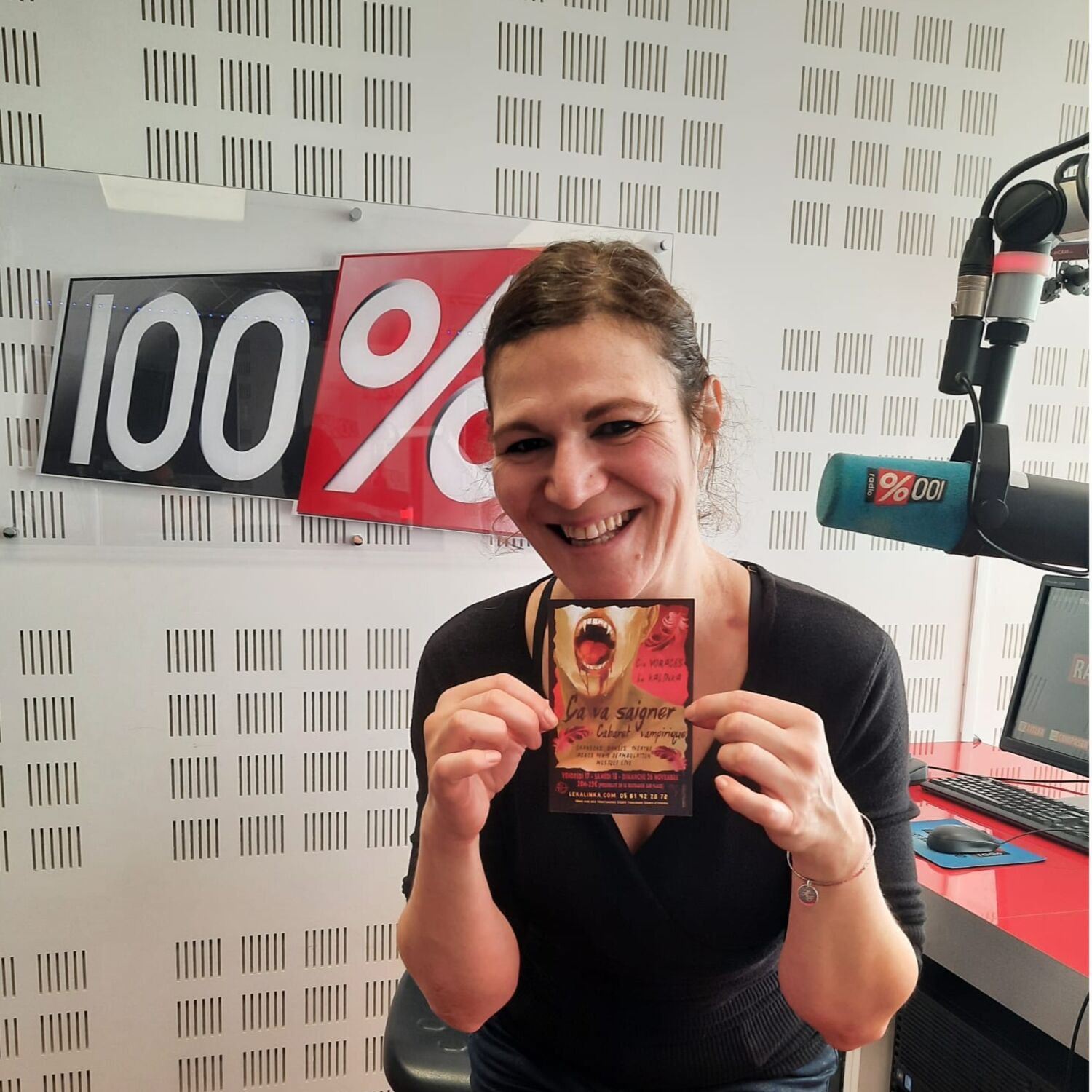 ça va saigner- au cabaret le kalinka- Céline Cohen sur 100%