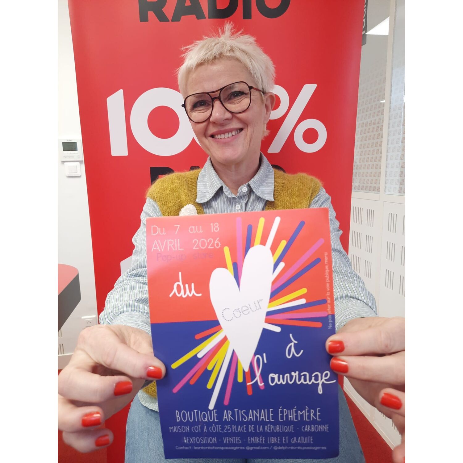 Boutique éphémère à CARBONNE- Delphine sur 100%