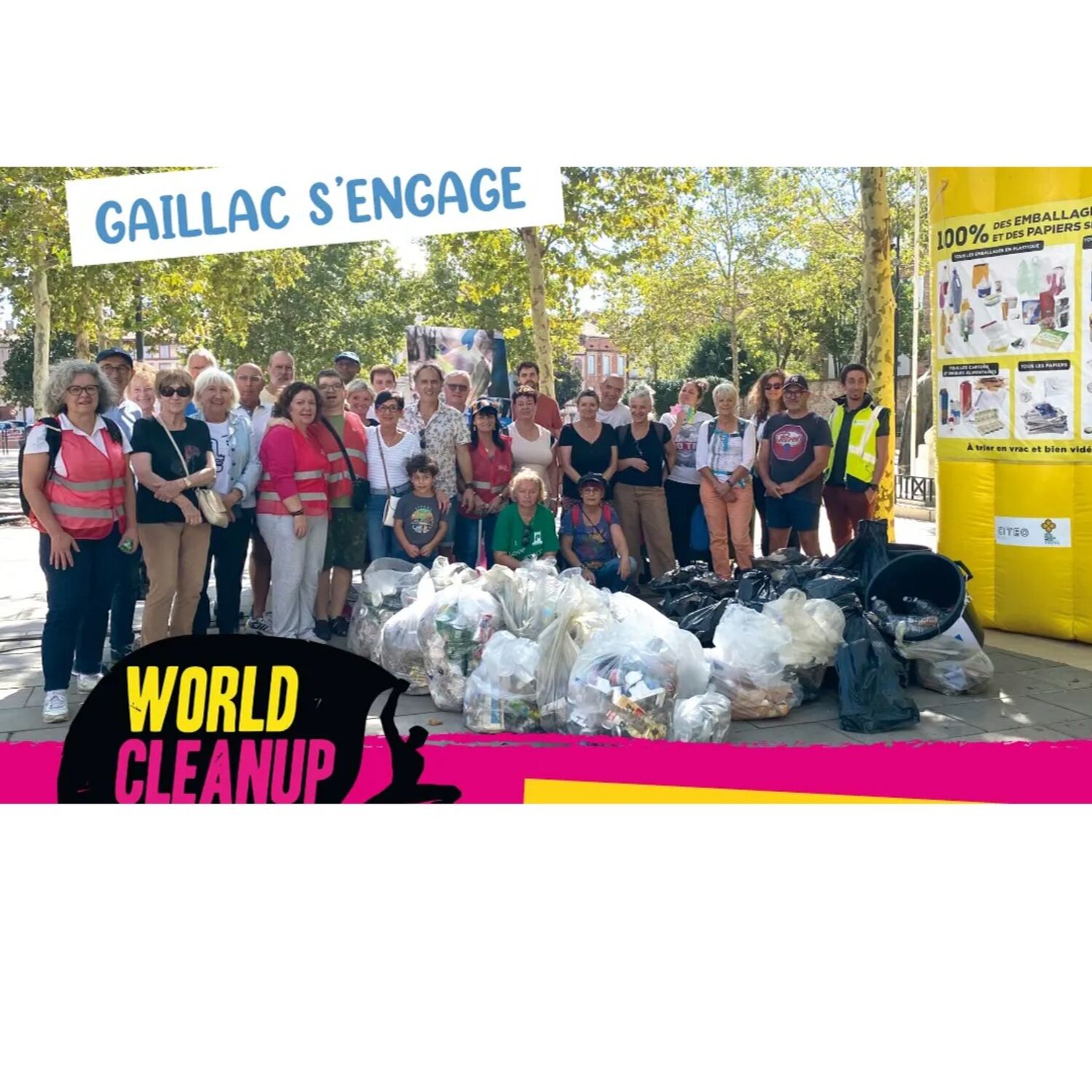Podcast de l'émission 100% chez vous avec le Clean up day