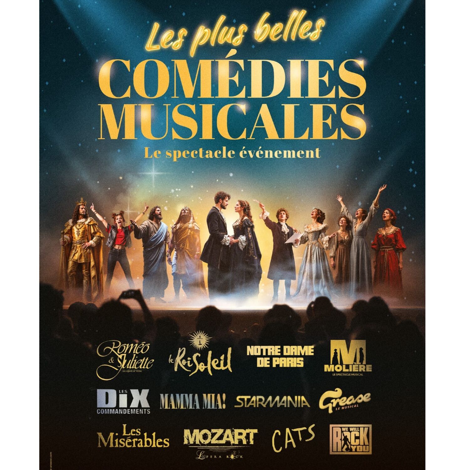 LES PLUS BELLES COMEDIES MUSICALES- Stéphane Pontacq sur 100%