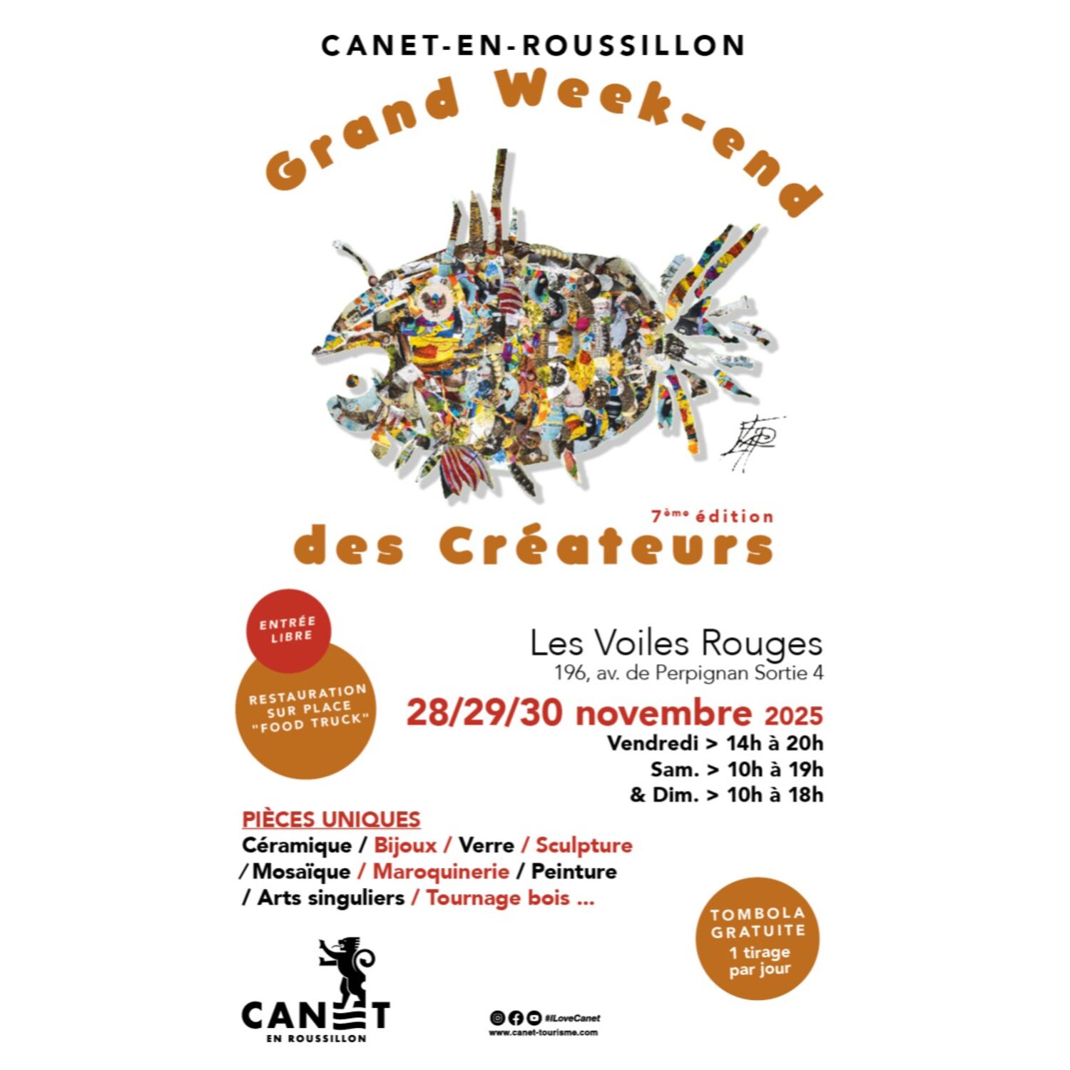 100% chez vous dans les PO avec la marché des créateurs de Canet en Roussillon