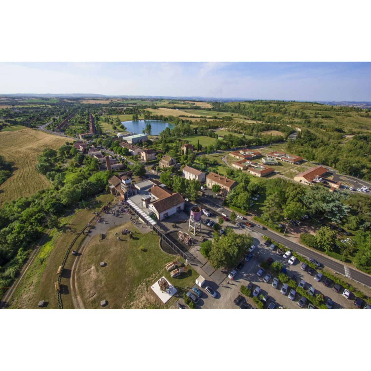 La balade du jour sur 100% radio dans le Tarn à Cagnac-les-Mines