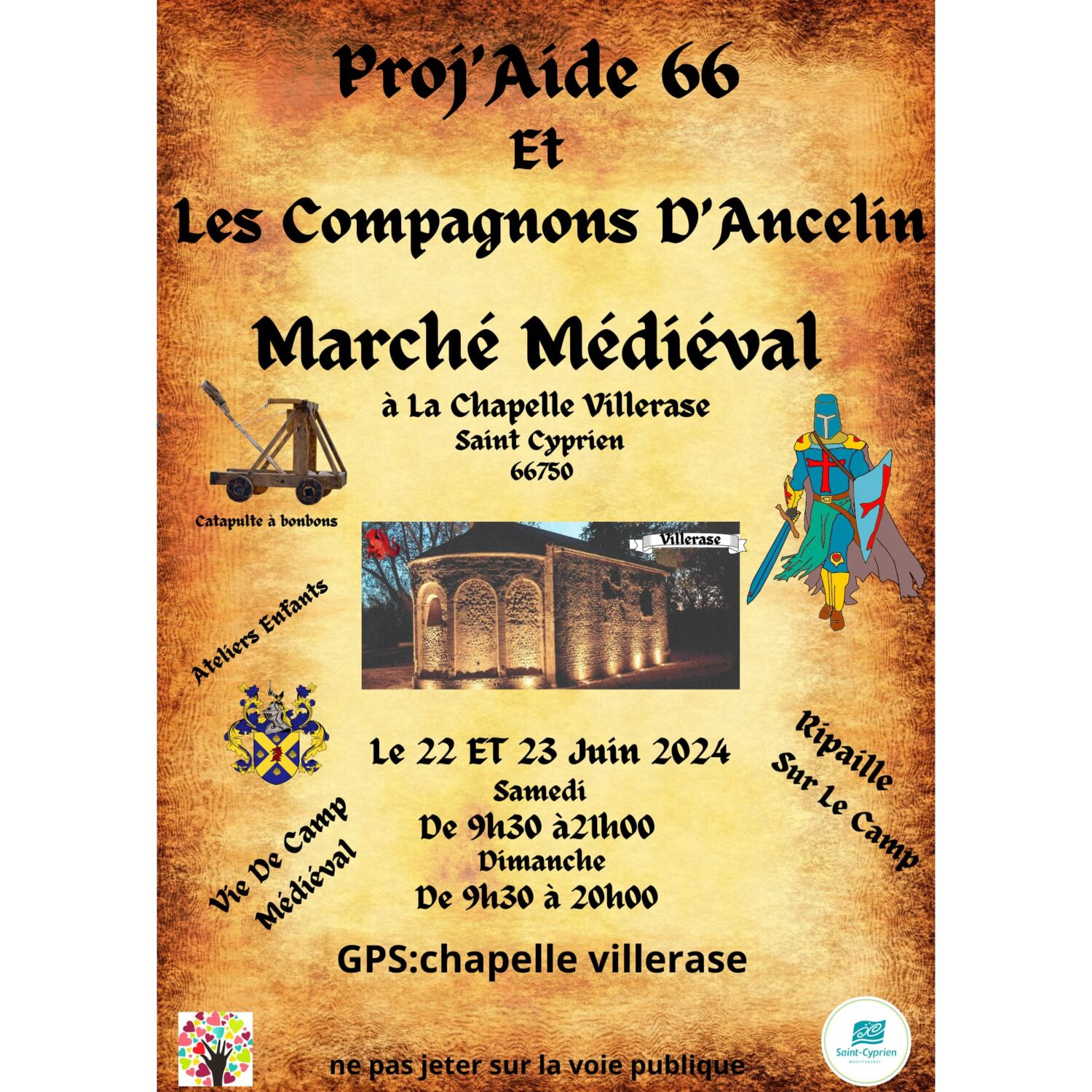 100% chez vous dans les  P.O avec PHILIPPE : marché médiéval à la...
