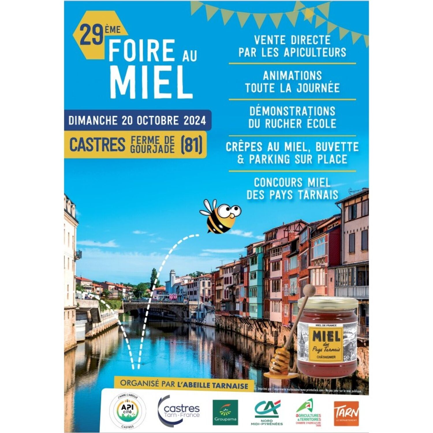 Podcast de l'émission 100% chez vous avec la Foire du miel