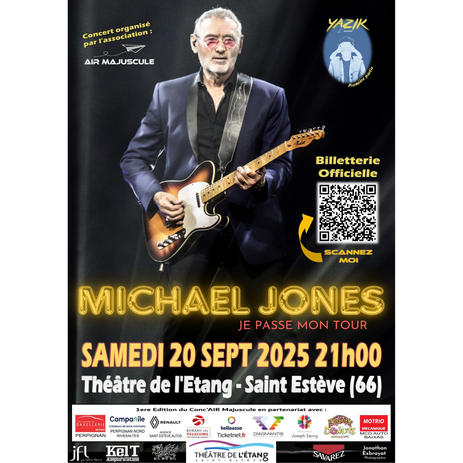 100% chez vous dans les P.O avec PHILIPPE : Michael Jones sur 100% radio