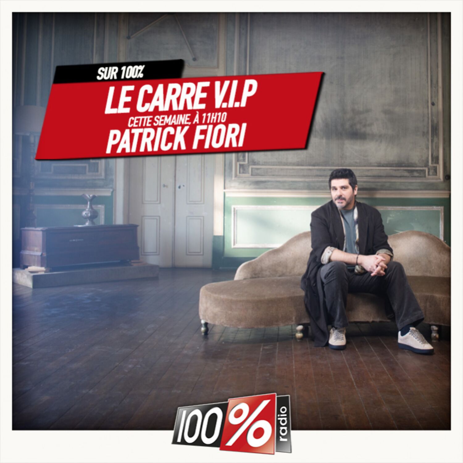 Le carré VIP de Patrick Fiori sur 100% du 21/12/2023