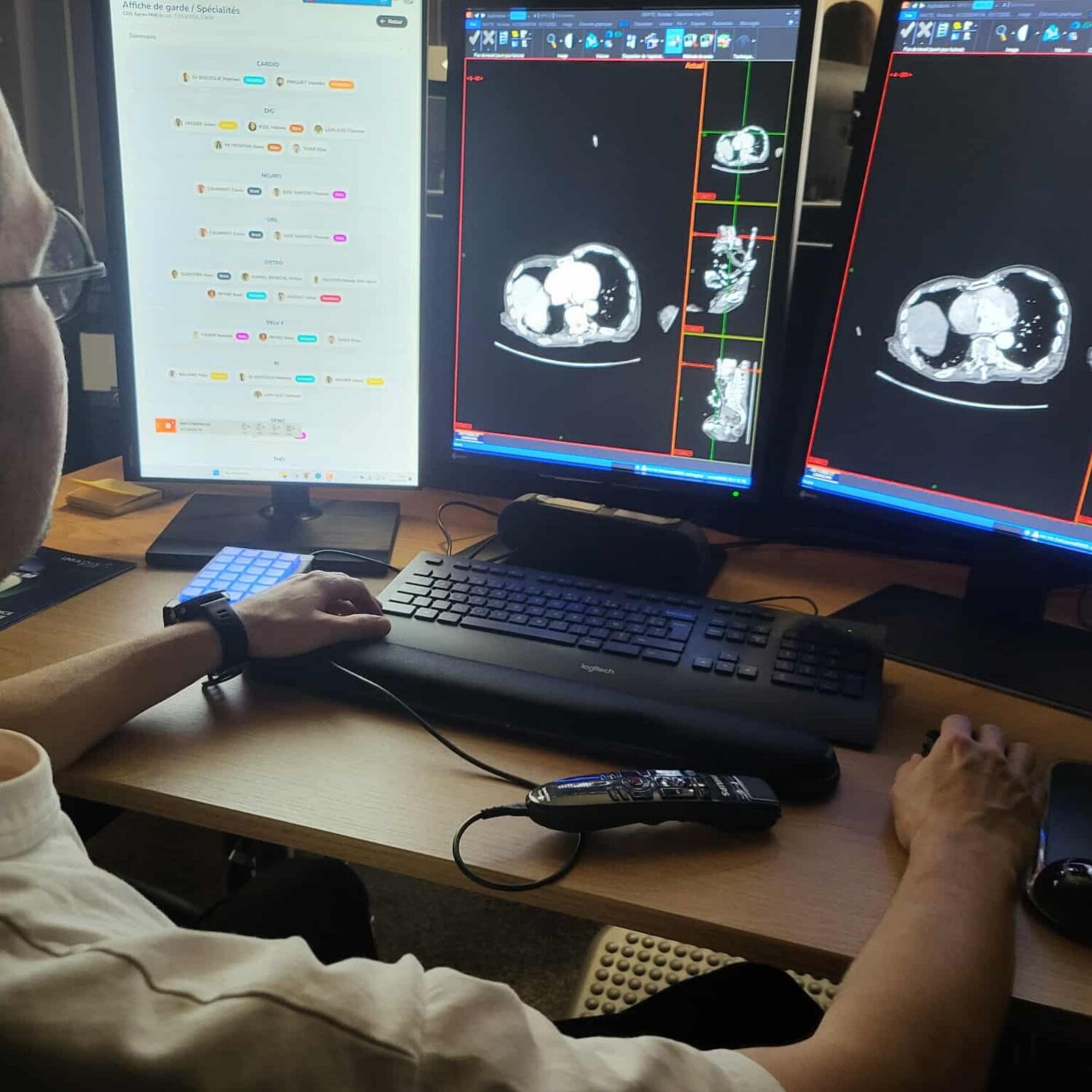 Reportage dans un centre de télé-imagerie ouvert depuis peu à Caen