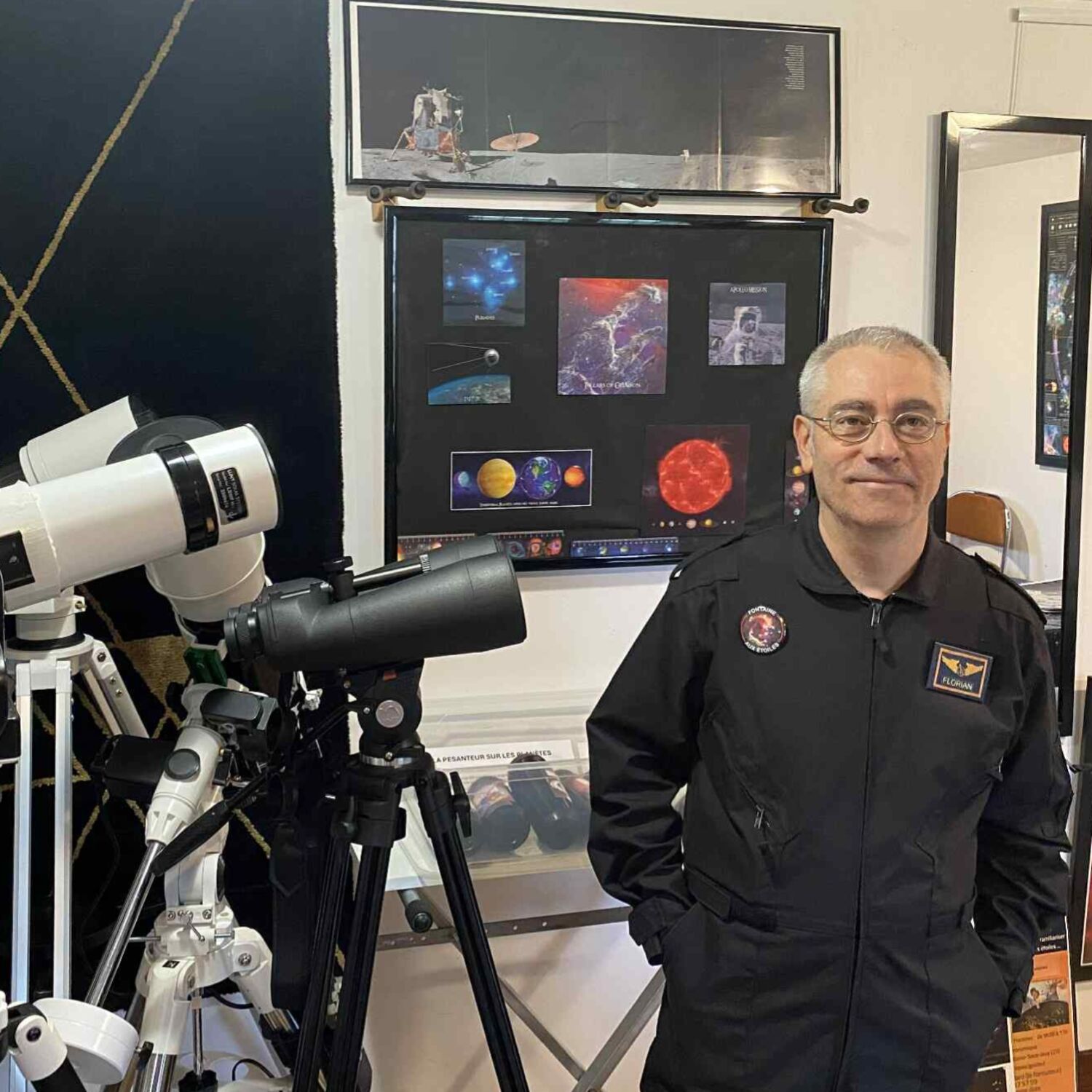 Près d'Évreux, le seul centre de formation en astronomie de la région accueille ses stagiaires