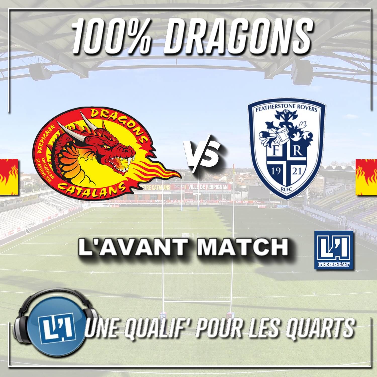 UNE PLACE EN QUARTS DE FINALE POUR LES DRAGONS !