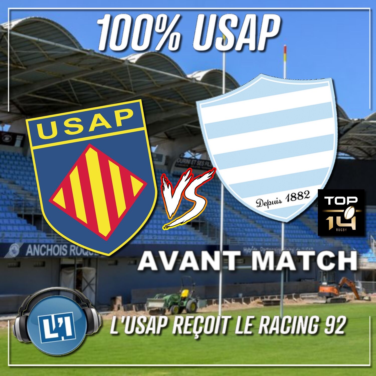 AVANT MATCH USAP VS RACING 92