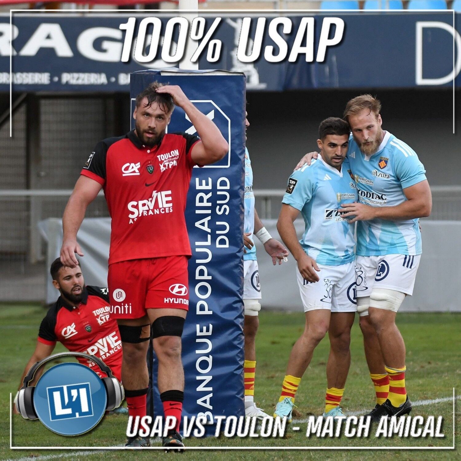 USAP VS TOULON  - MATCH AMICAL
