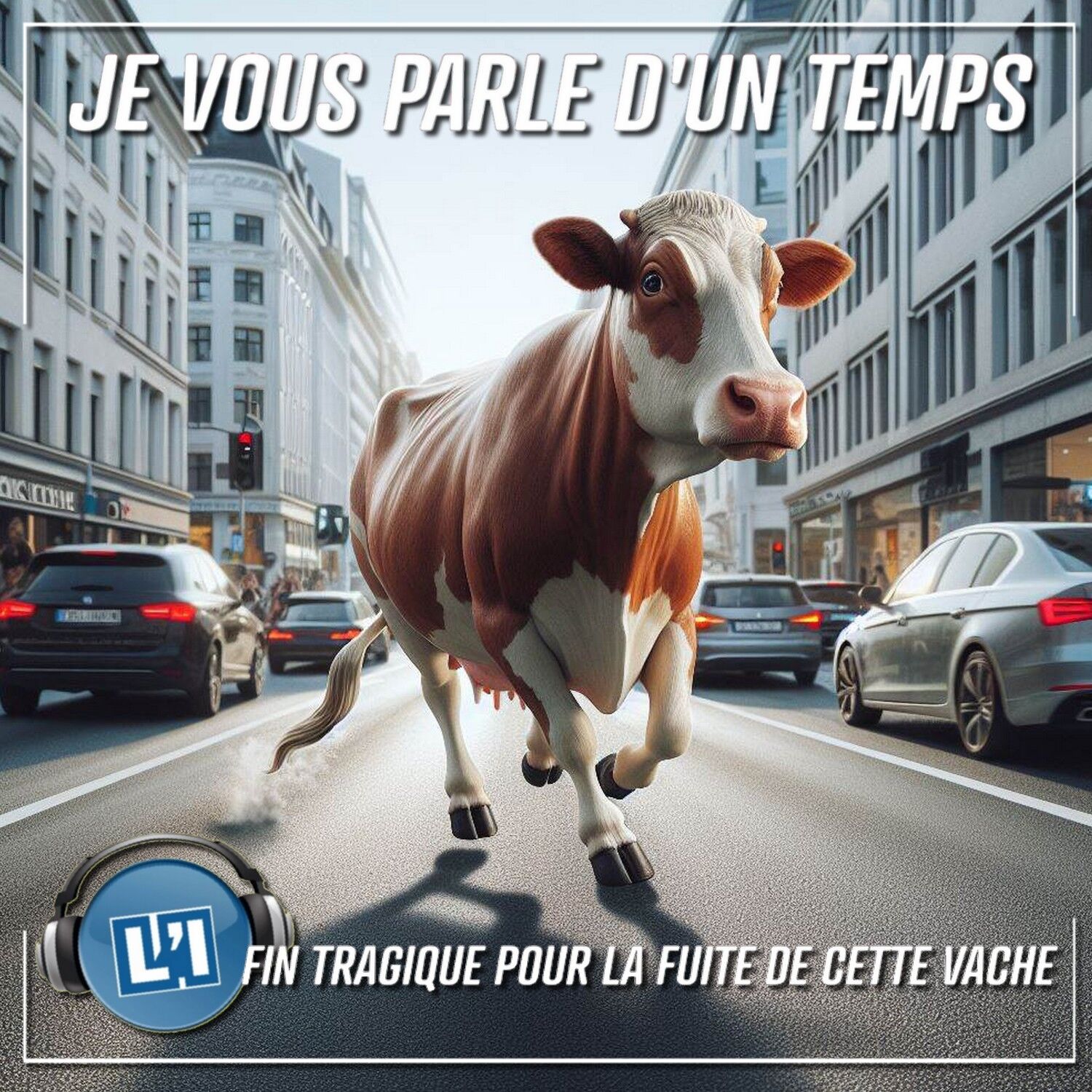 TRAGIQUE FIN POUR CETTE VACHE EN FUITE DE L'ABATOIR !