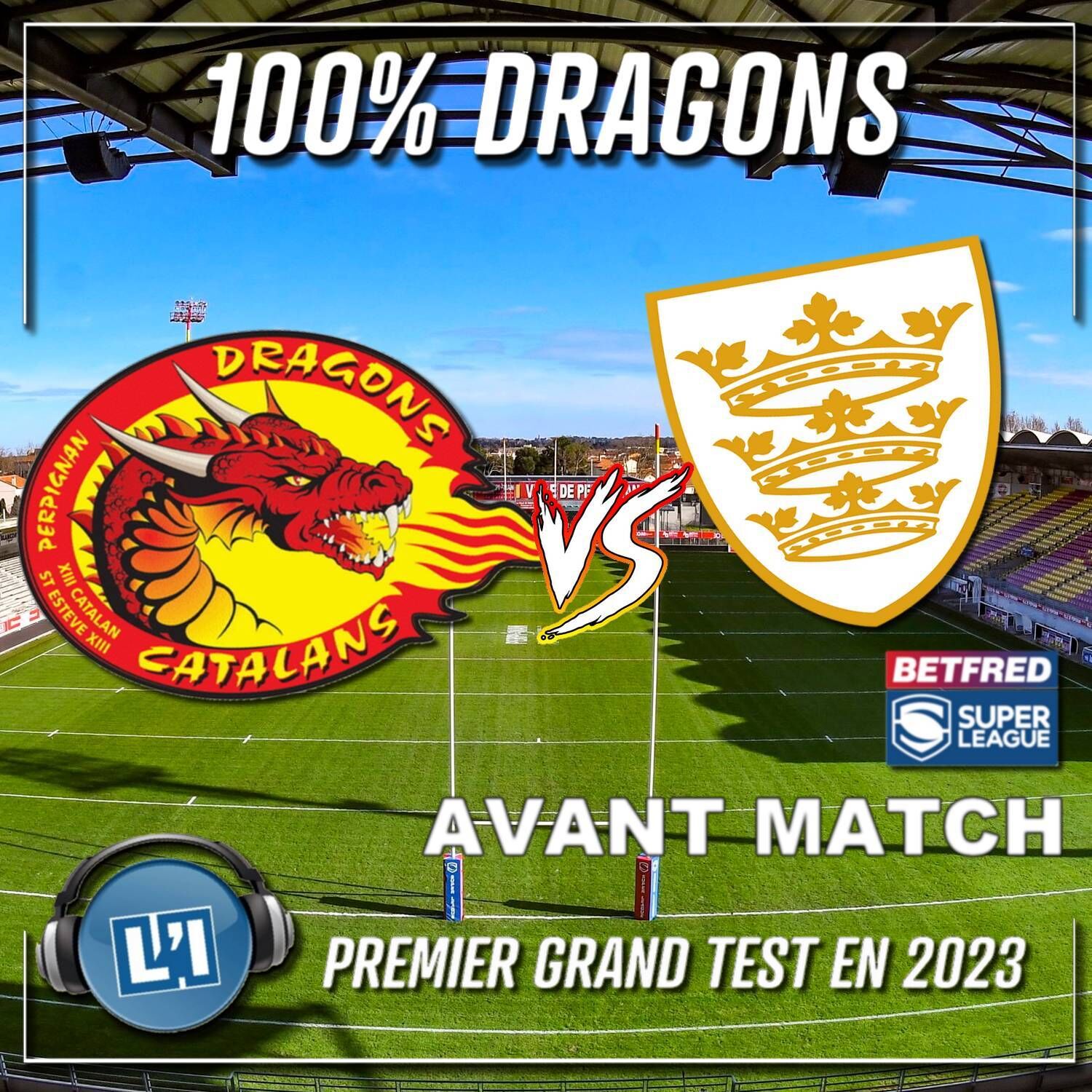 PREMIER TEST EN 2023 POUR LES DRAGONS