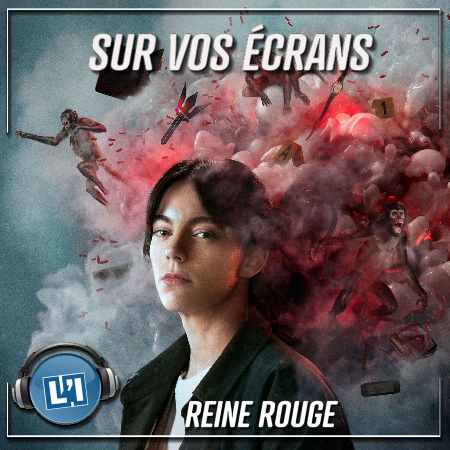 REINE ROUGE  - CARTON ROUGE POUR LES DERNIERS ÉPISODES