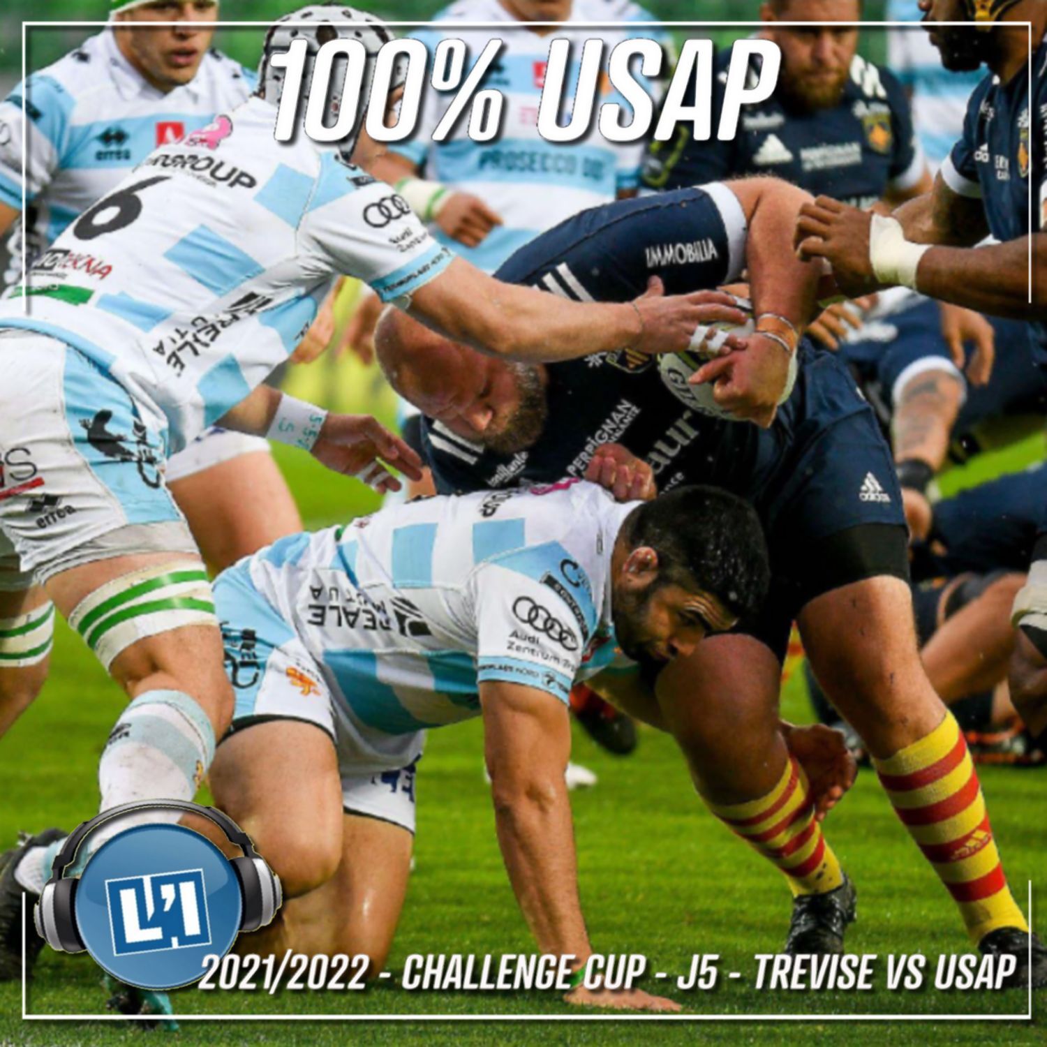 COUPE D'EUROPE TERMINEE - CHALLENGE CUP - 2021/2022 - J5 - TREVISE VS USAP