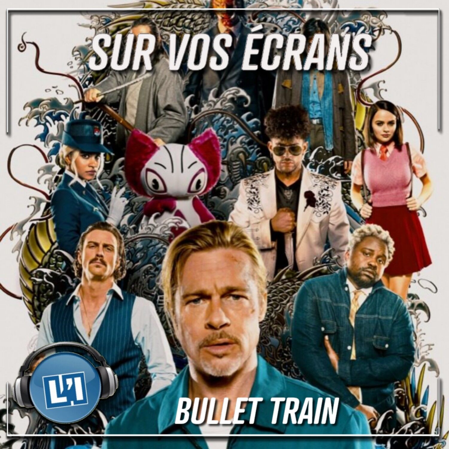 BULLET TRAIN - BRAD PITT EN TUEUR À GAGES ADEPTE DE LA NON-VIOLENCE