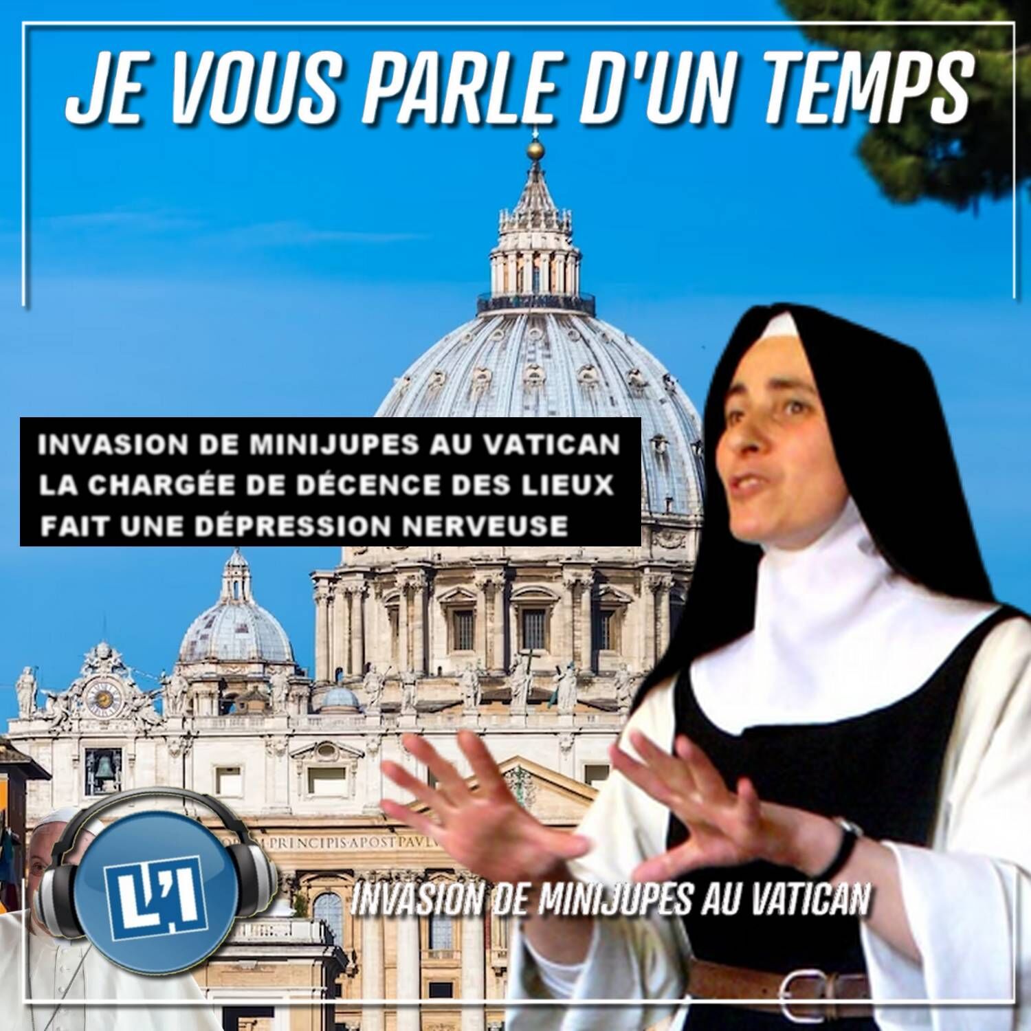 INVASION DE MINIJUPES AU VATICAN