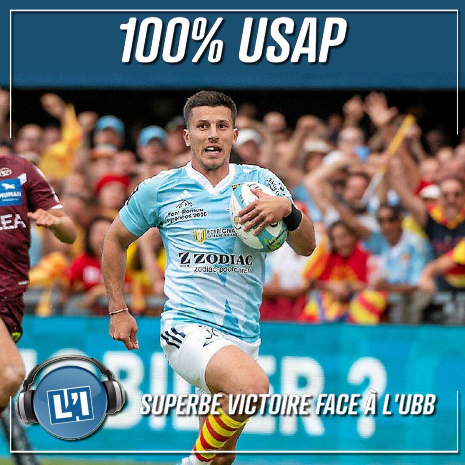 SUPERBE VICTOIRE DE L'USAP POUR LA DERNIÈRE À DOMICILE DE LA SAISON