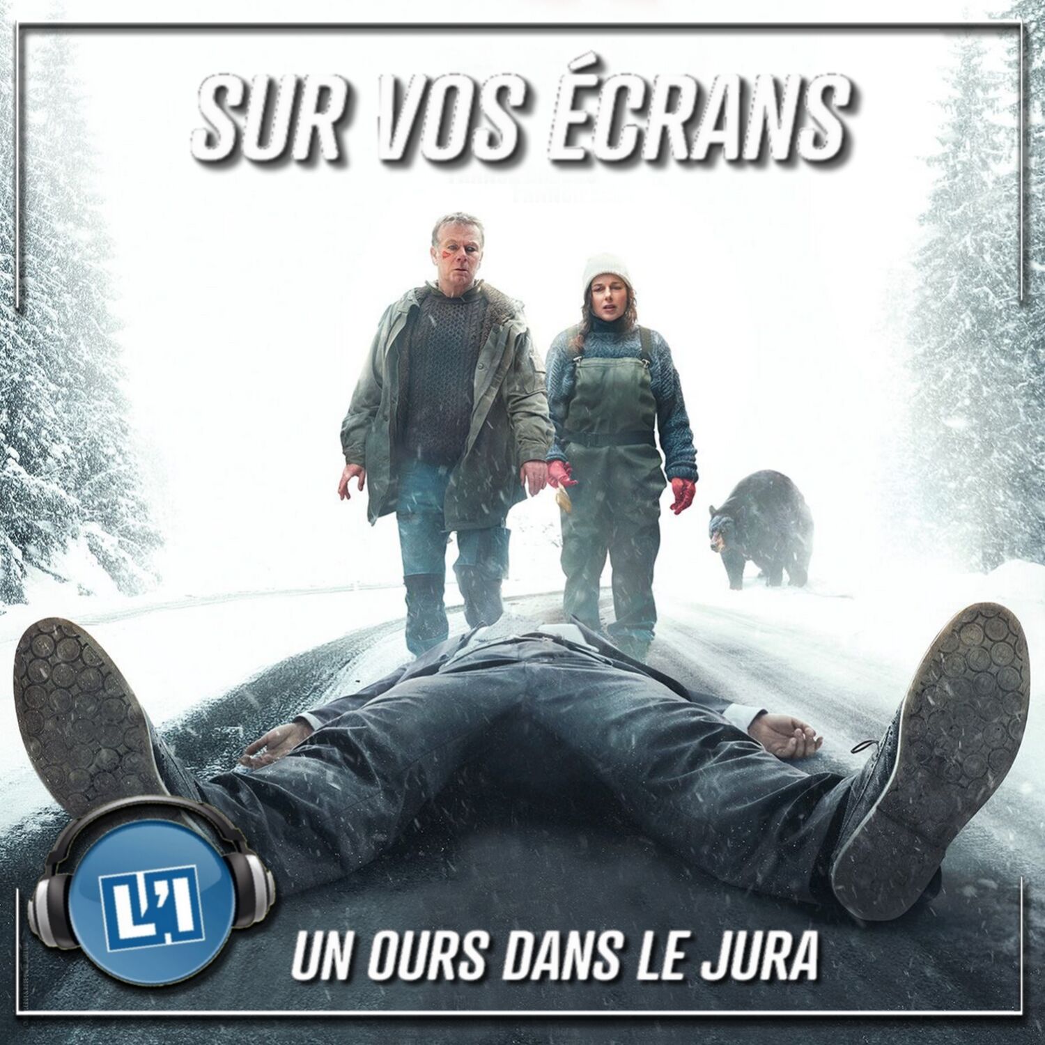 UN OURS DANS LE JURA  -  LA BONNE SURPRISE DU JOUR DE L'AN