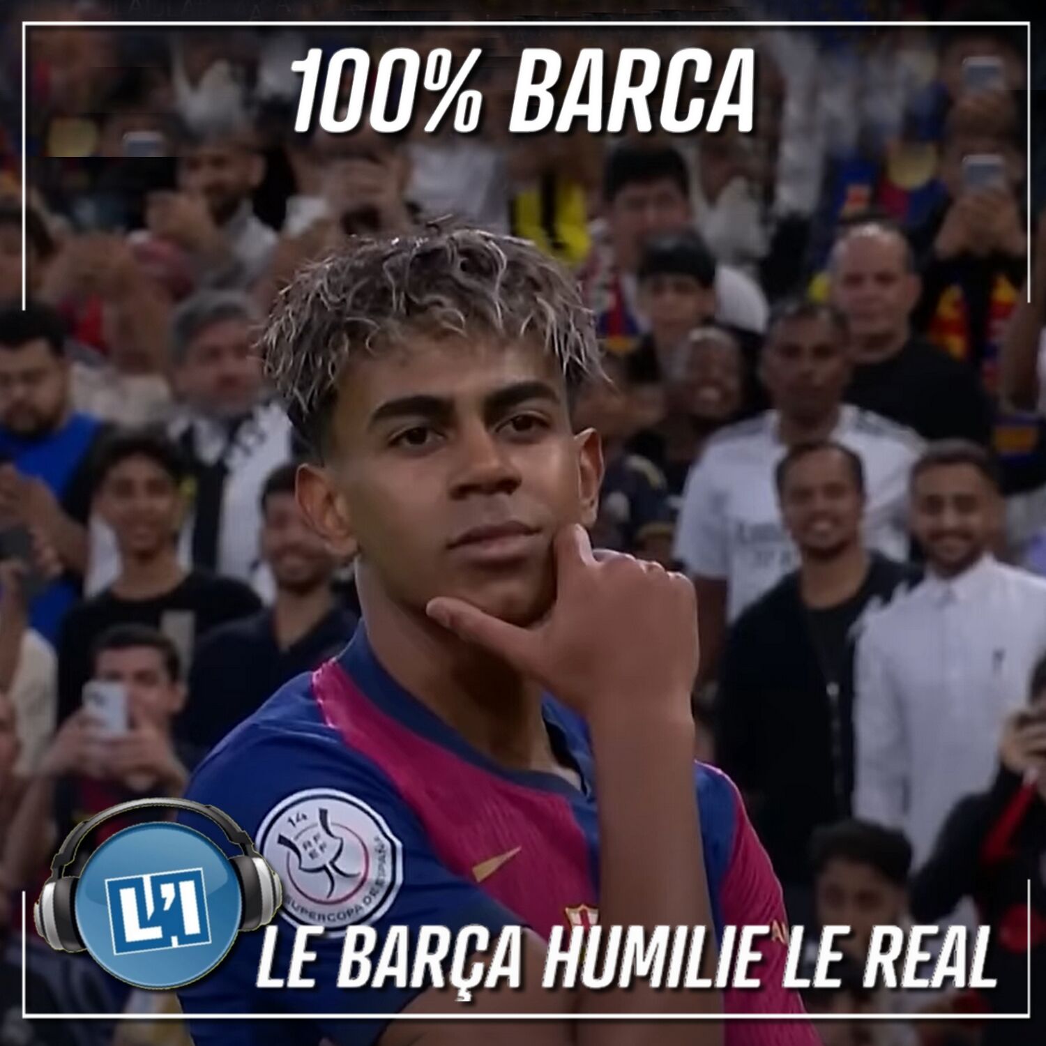 LE BARÇA HUMILIE LE REAL  - FC BARCELONE VS REAL MADRID   - FINALE SUPER COUPE D'ESPAGNE